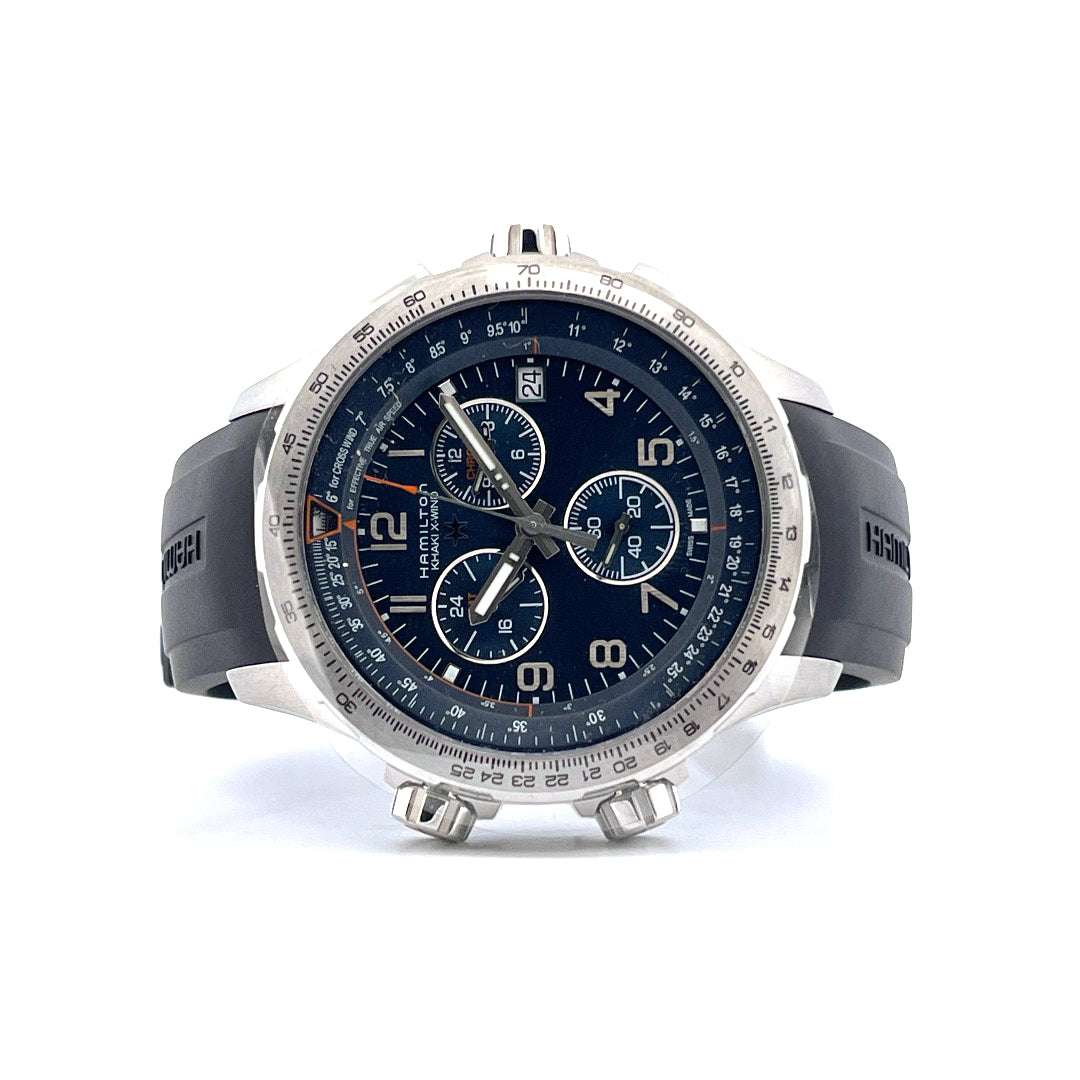 Hamilton - Hamilton X-wind Gmt Chrono Quartz Khaki Aviation  - [product_sku]