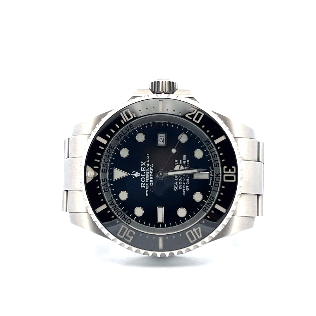 Sea-Dweller Deepsea Black Dial 44 Full Set / Very good condt. / on stock 2018 - Juwelier Spliedt