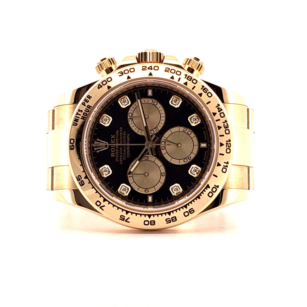 Rolex - Daytona Cosmograph Daytona 18K Yellowgold Black Dial (2024) - [product_sku]