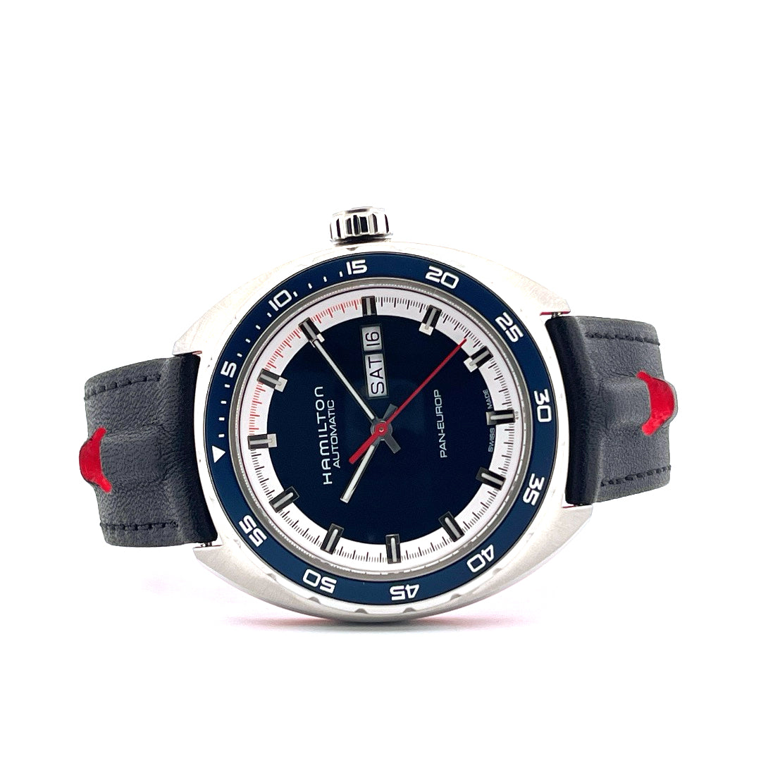 Hamilton - Pan Europ box / certificate / like new / unworn / 2025 - [product_sku]