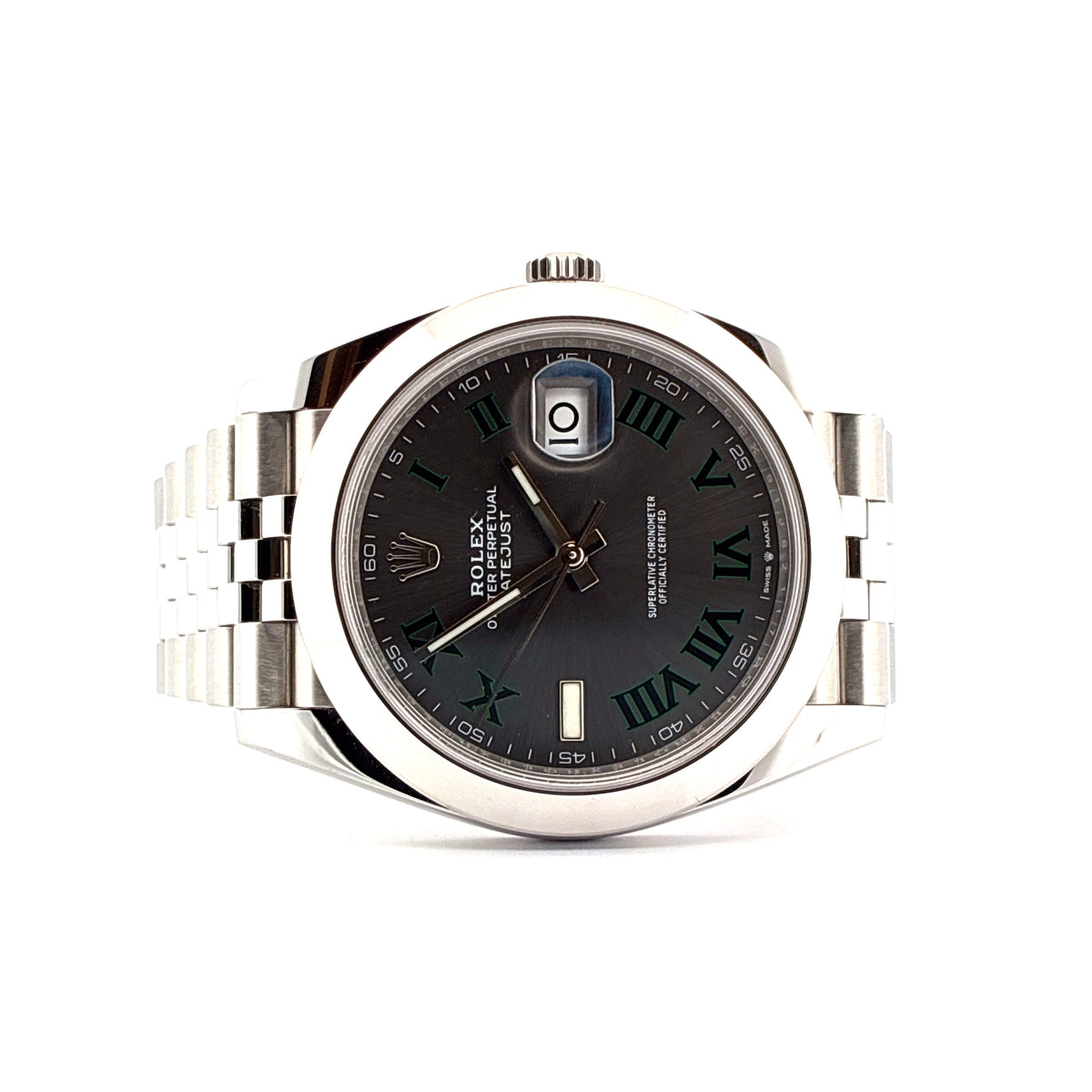 Datejust 41 / Jubilee / Wimbledon / very good condt. / Full-Set / 2023