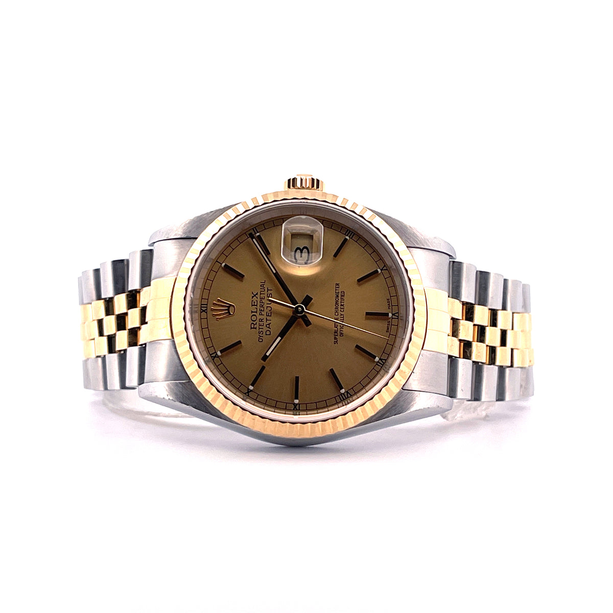 Datejust 36 Two Tone / Rolex Service 2026 / Full Set / 2001