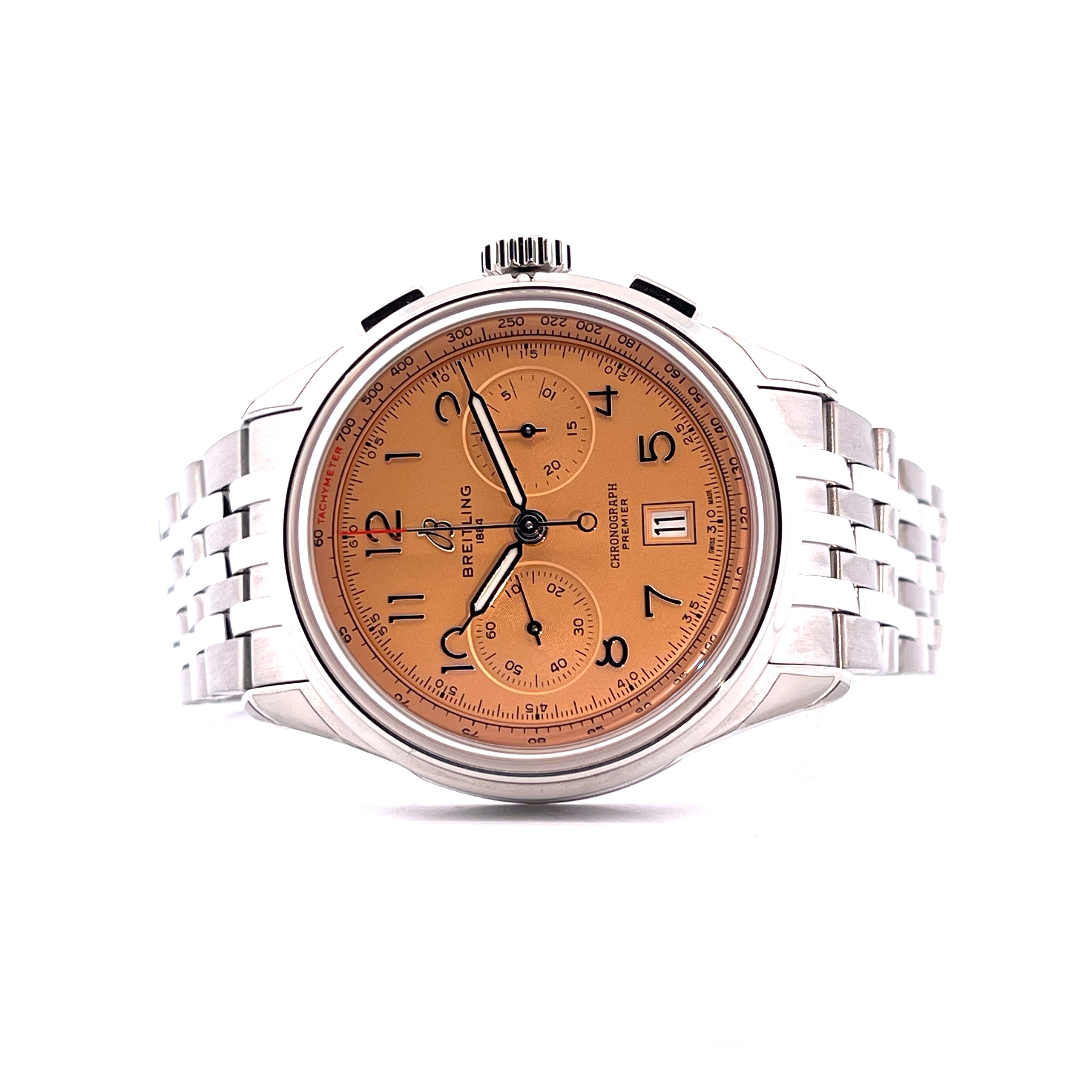 Premier B01 Chronograph 42 Salmon / like new / 2026