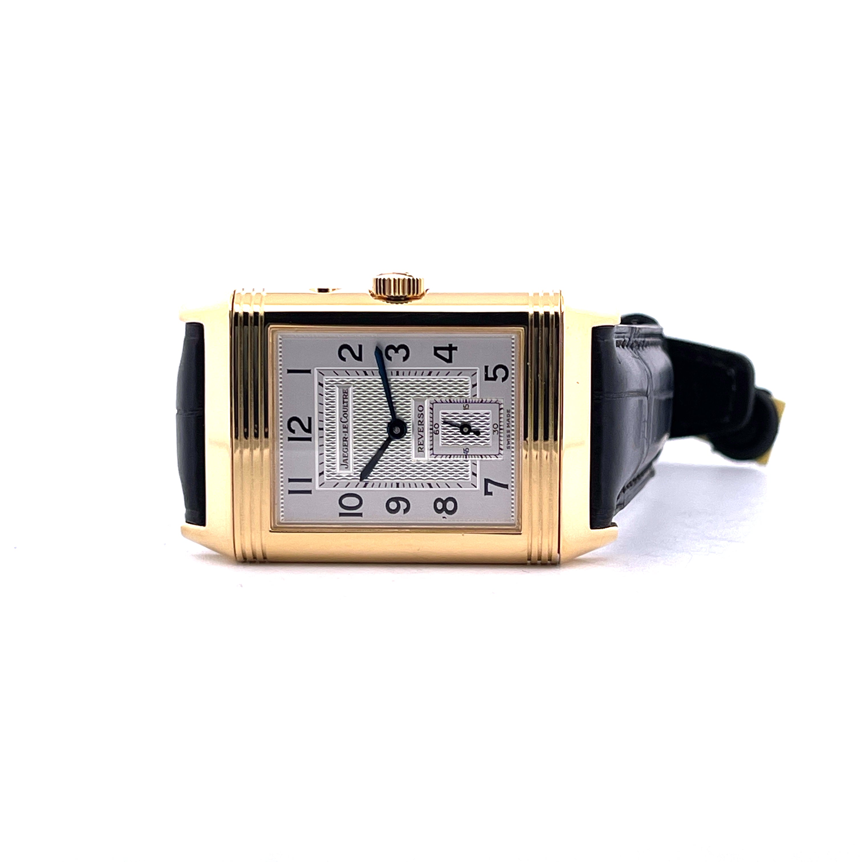 Jaeger LeCoultre - Jaeger-LeCoultre Reverso Duoface 18kt YG (Service 2024) - Juwelier Spliedt