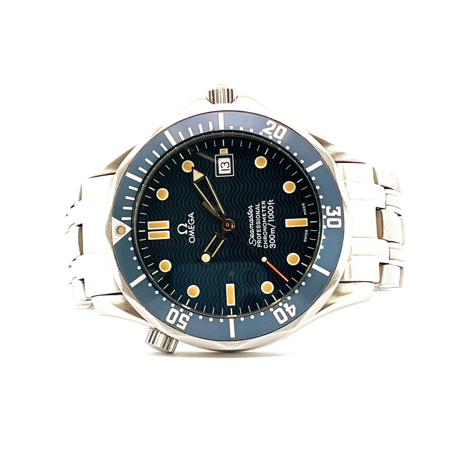 Omega - Omega Seamaster Diver 300 Professional Blue Dial (1991) - [product_sku]
