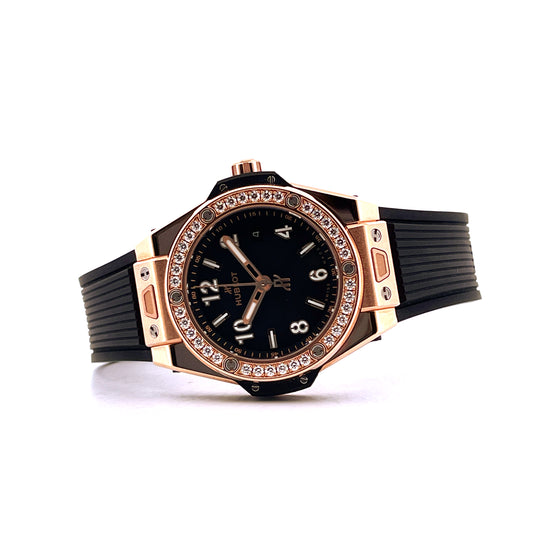 Hublot - Hublot One Click King Gold Diamonds Big Bang 33mm - [product_sku]