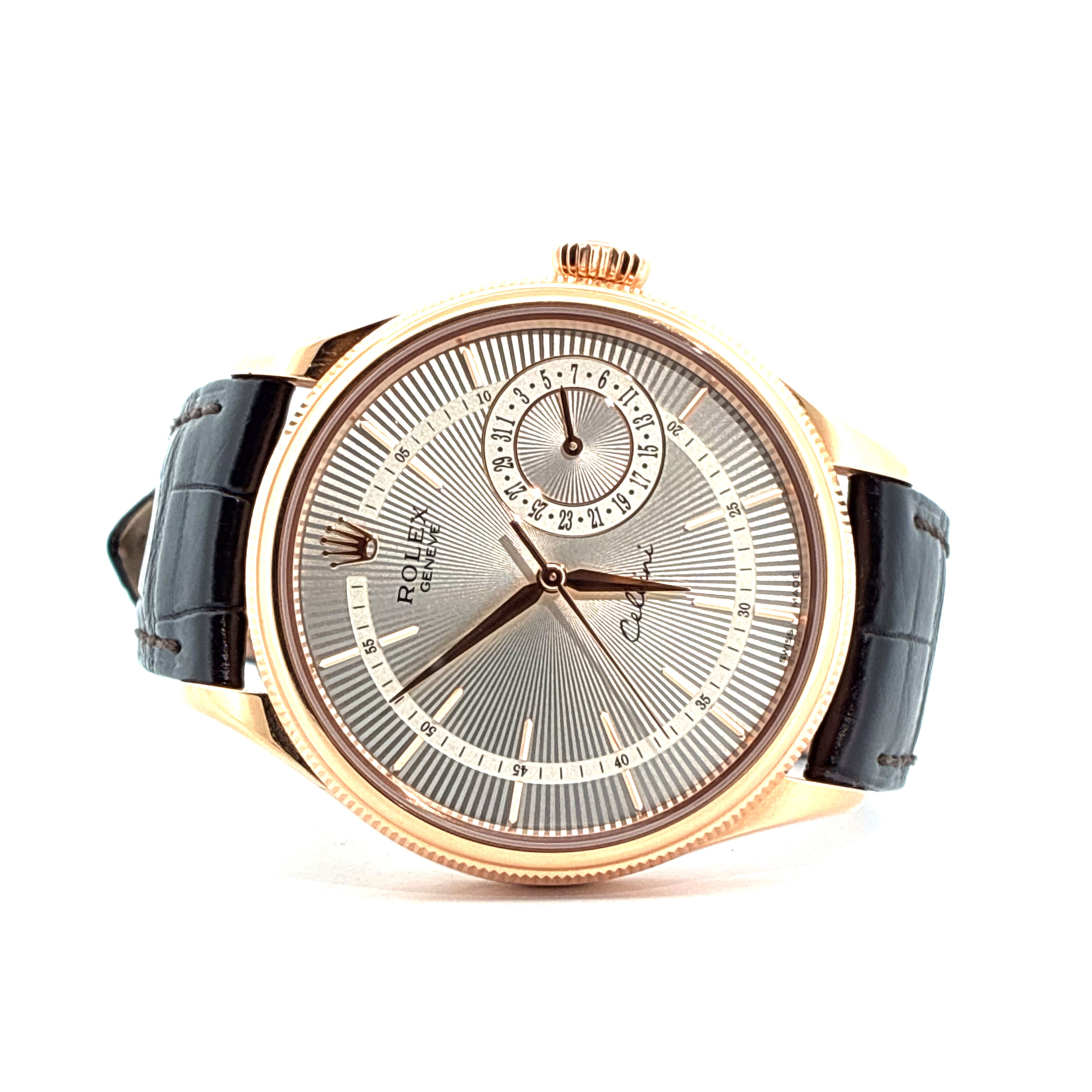 Cellini / White Dial / Roségold / very good condt. / Full-Set / 2018