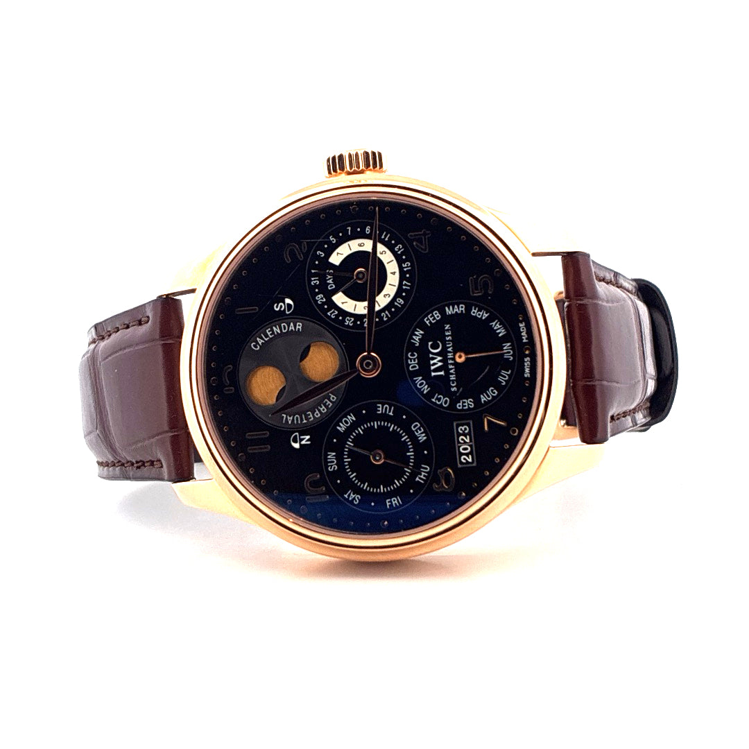 Portugieser Ewiger Kalender Roségold - Service 2023 (2005)