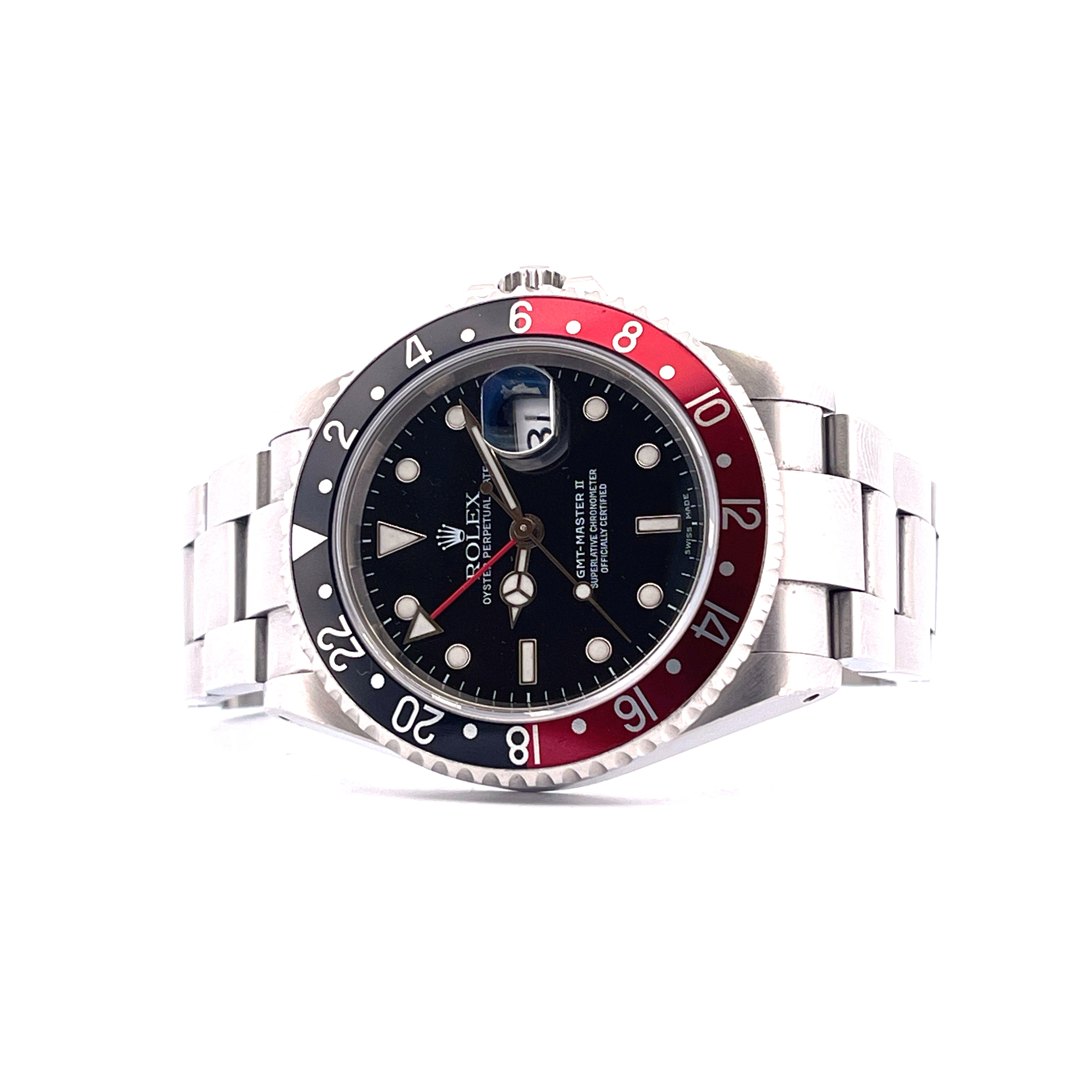 GMT-Master II Black Dial / Coke / Papers / 2003