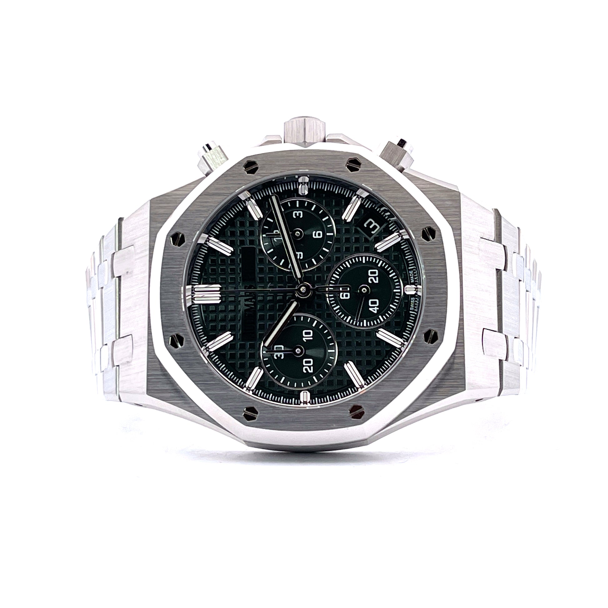 Audemars Piguet - Audemars Piguet Royal Oak Chronograph Green 2024 - Juwelier Spliedt
