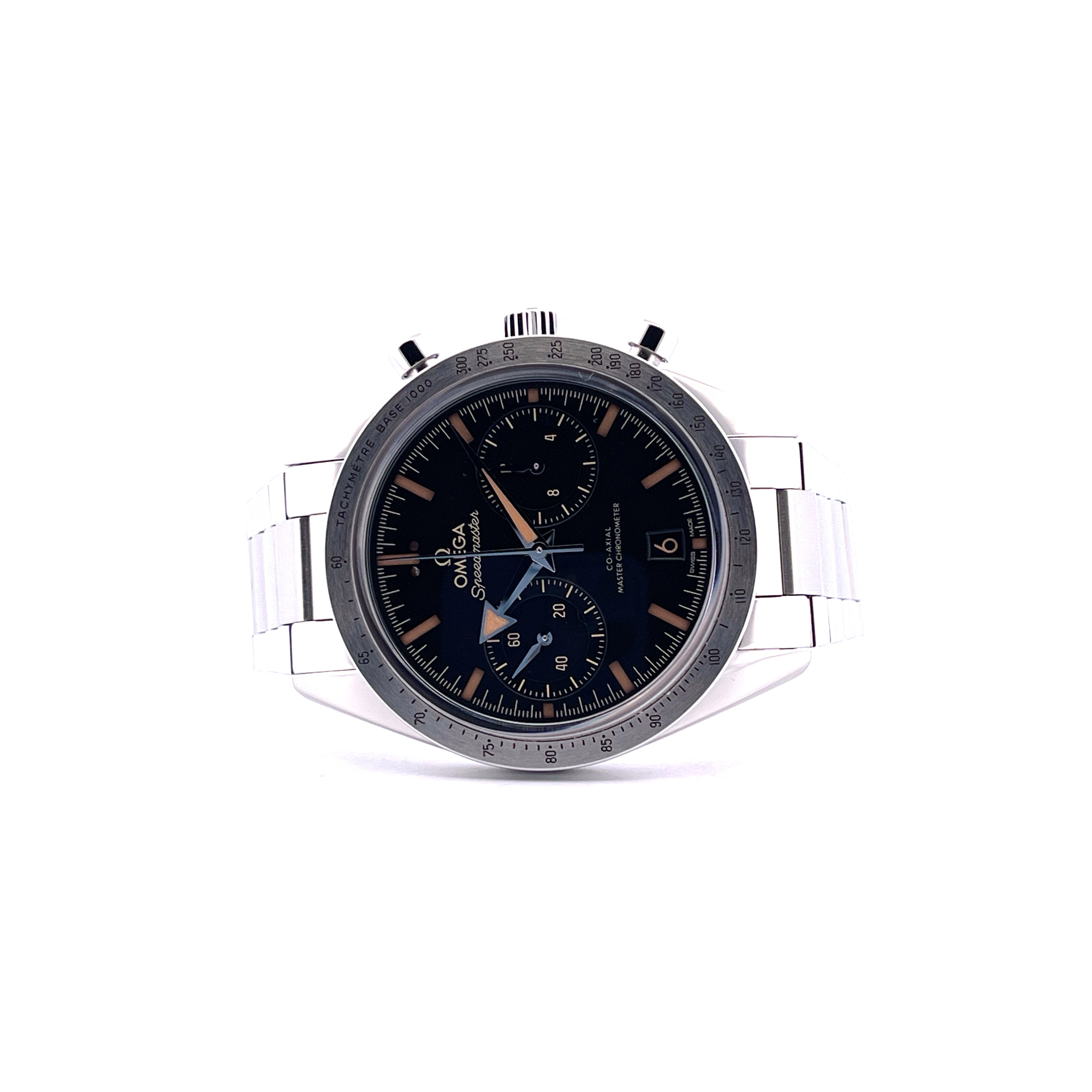 Speedmaster 57 "Sandwich Dial" / Box and Paper / premium Zustand / -2023-