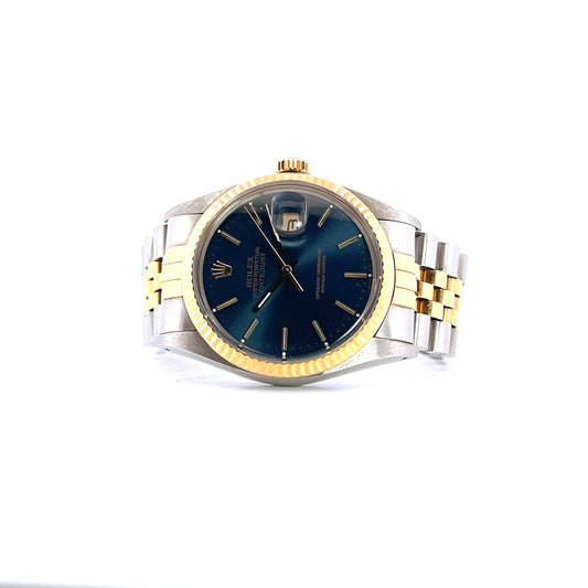 Rolex - Datejust 36mm Blue Dial (1989) - Juwelier Spliedt