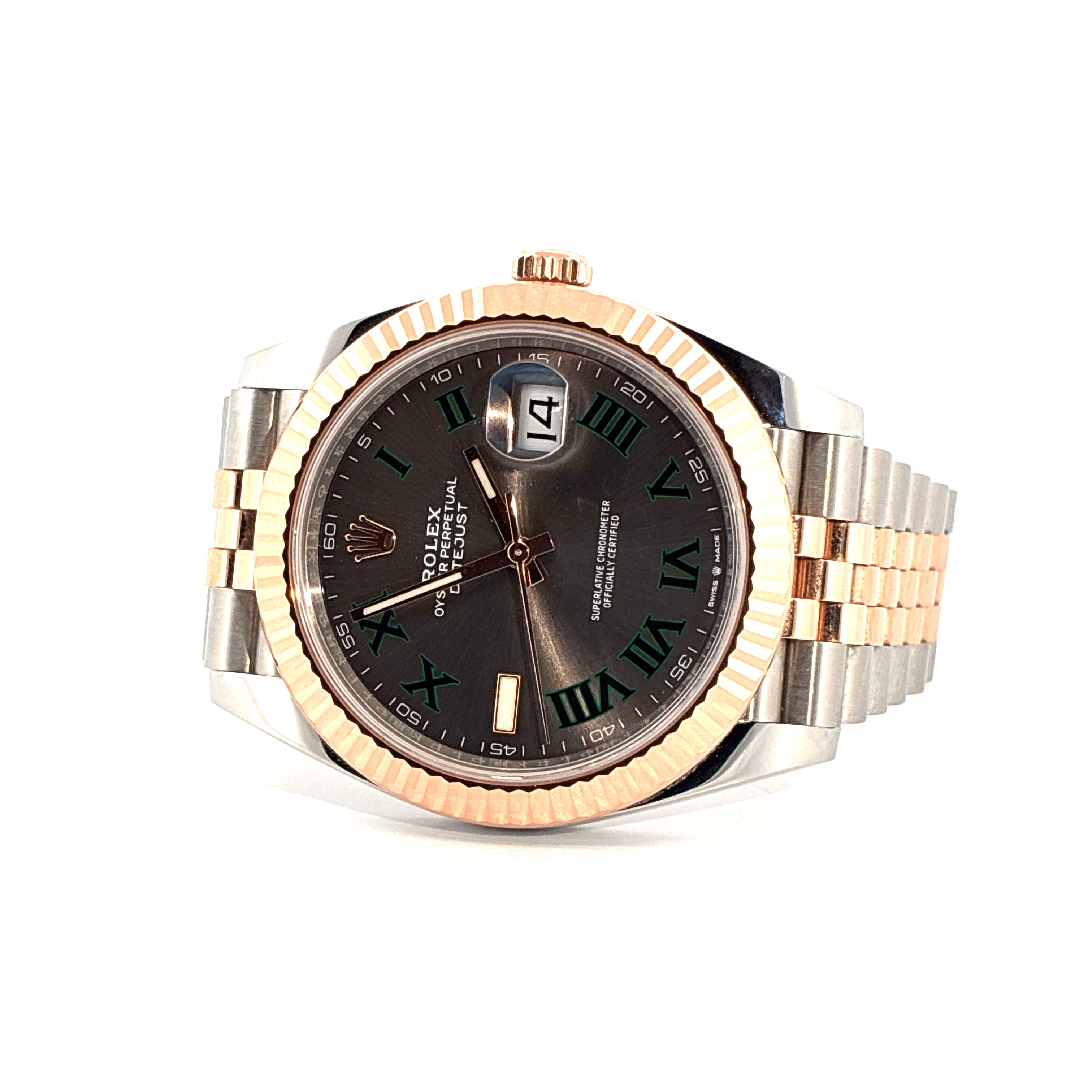 Datejust 41 Wimbledon / Bicolor / Full-Set 2022