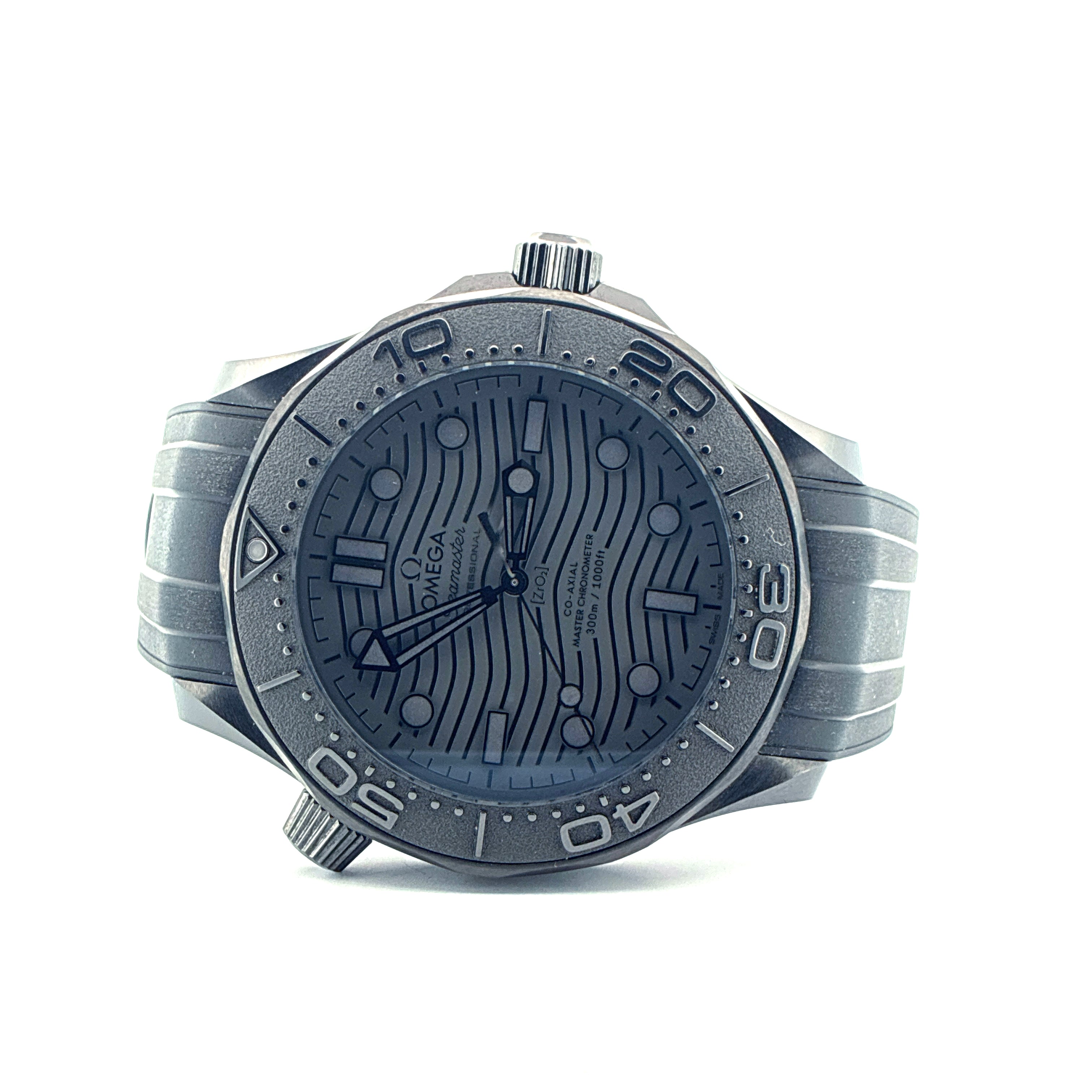 Seamaster Diver 300 M Co-Axial Master Chronometer / Black Black / Ceramic / Full-Set / 2021