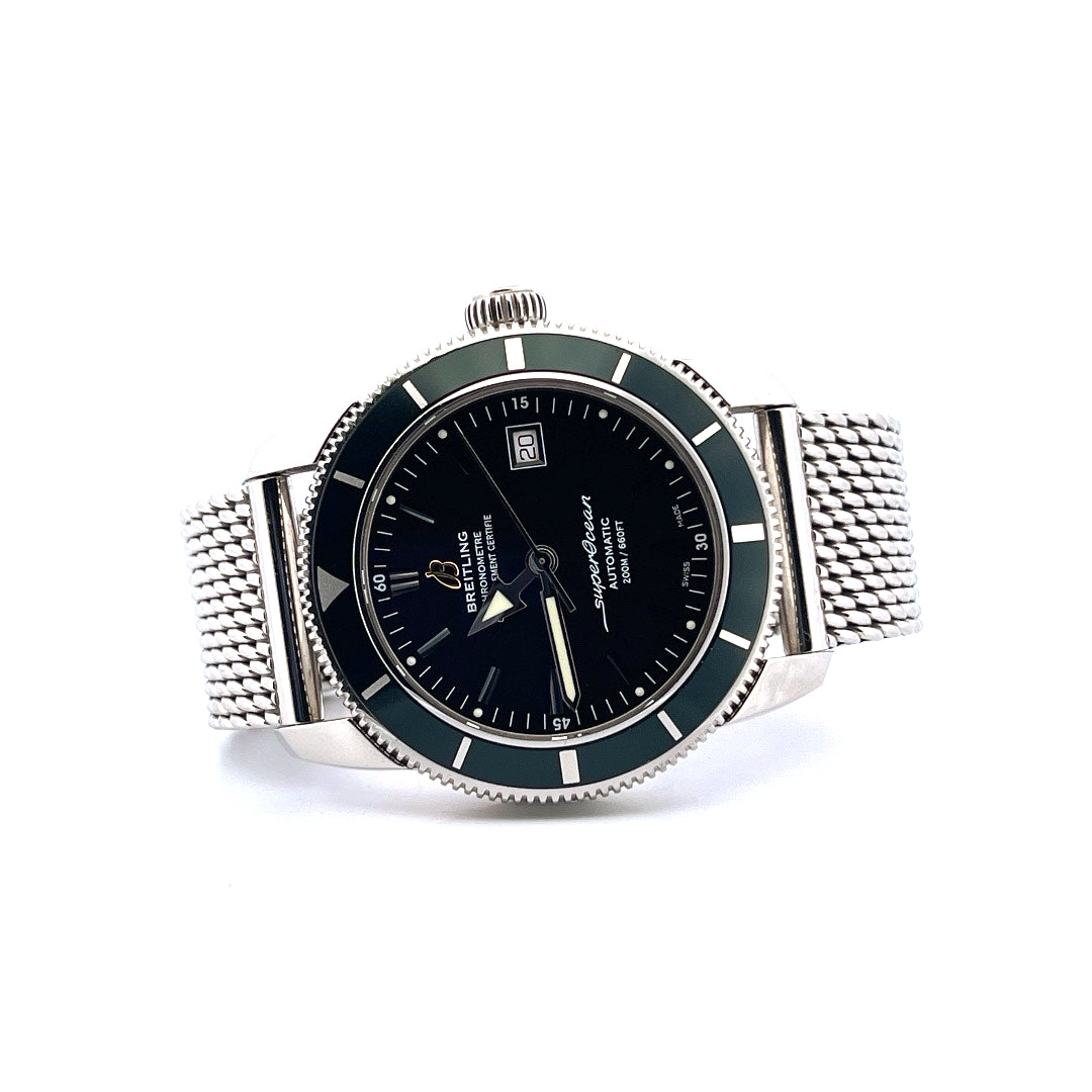 Superocean Heritage 42 / Grüne Lünette / sehr guter Zustand (2013)
