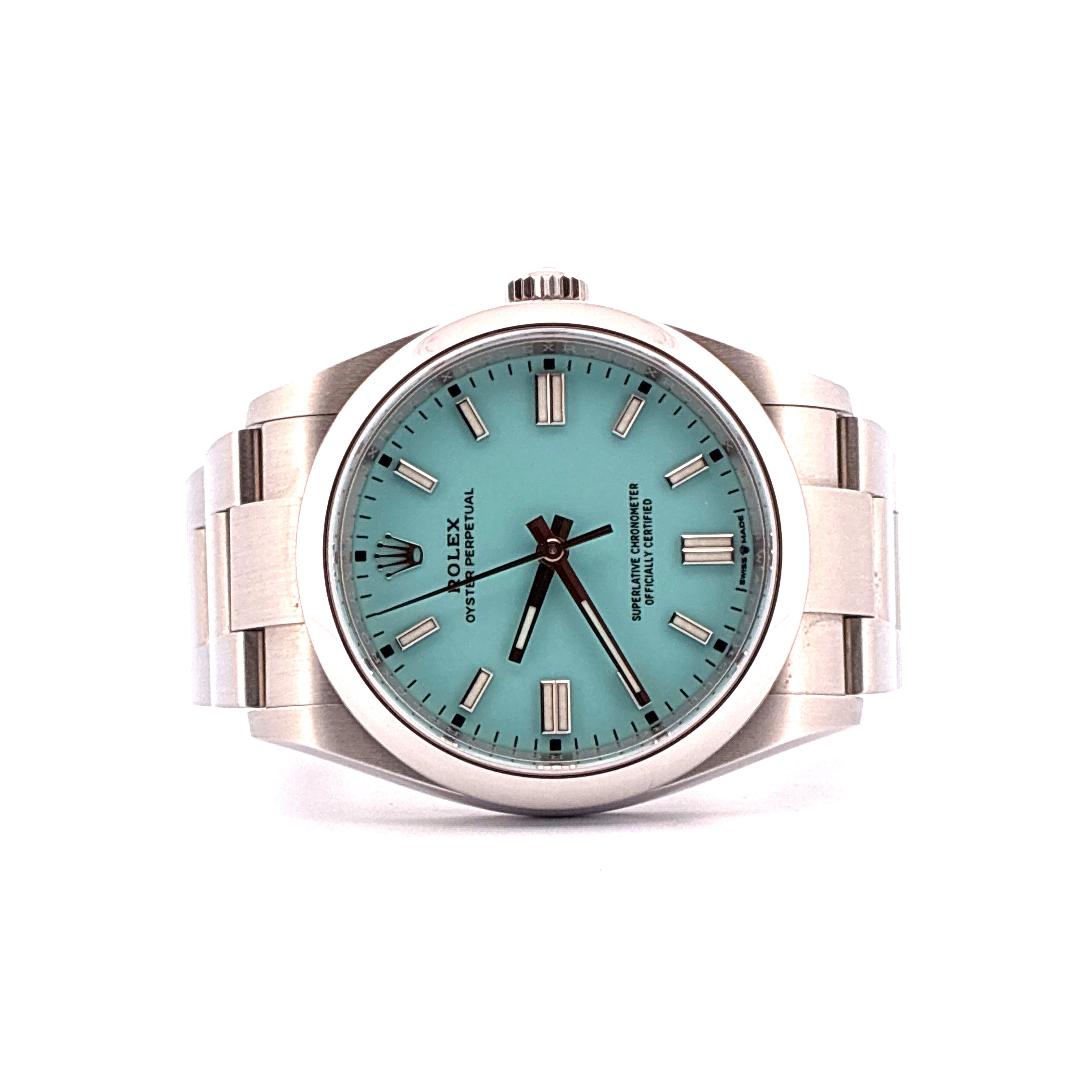 Oyster Perpetual 36 / Tiffany Dial / very good condt. / Box & Papers / 2021