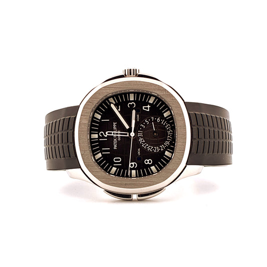 Patek Philippe Aquanaut Travel Time 5164A-001 / Full-Set 2019