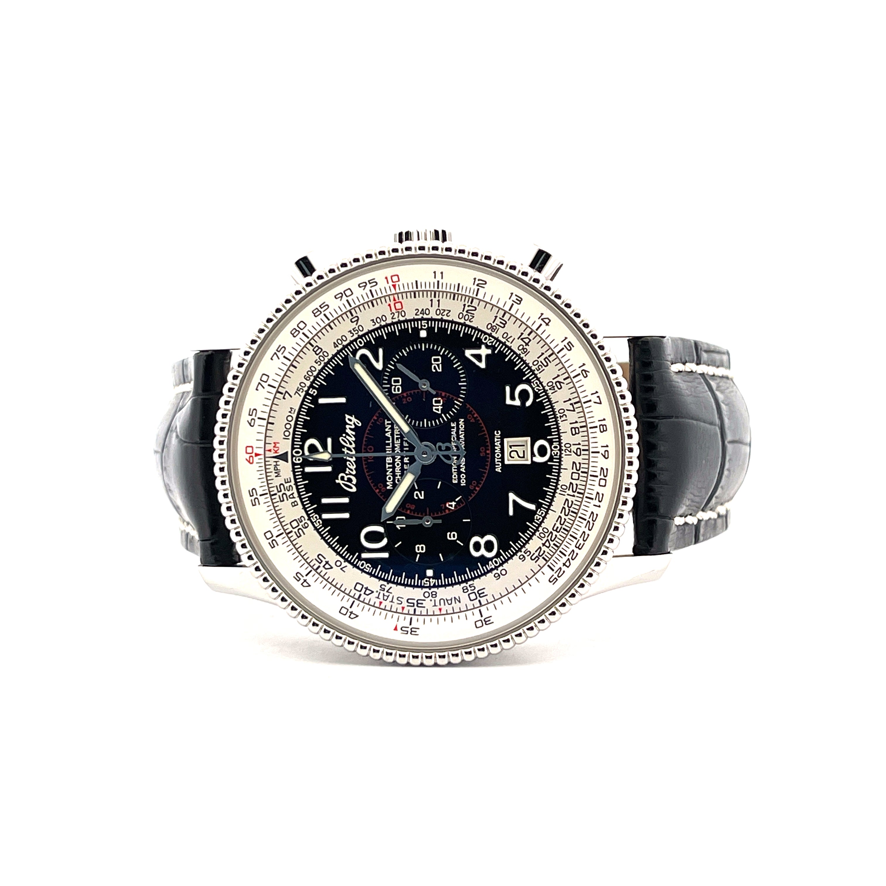 Breitling - Montbrillant Steel / Full Set / very good Condition / 2003 - [product_sku]