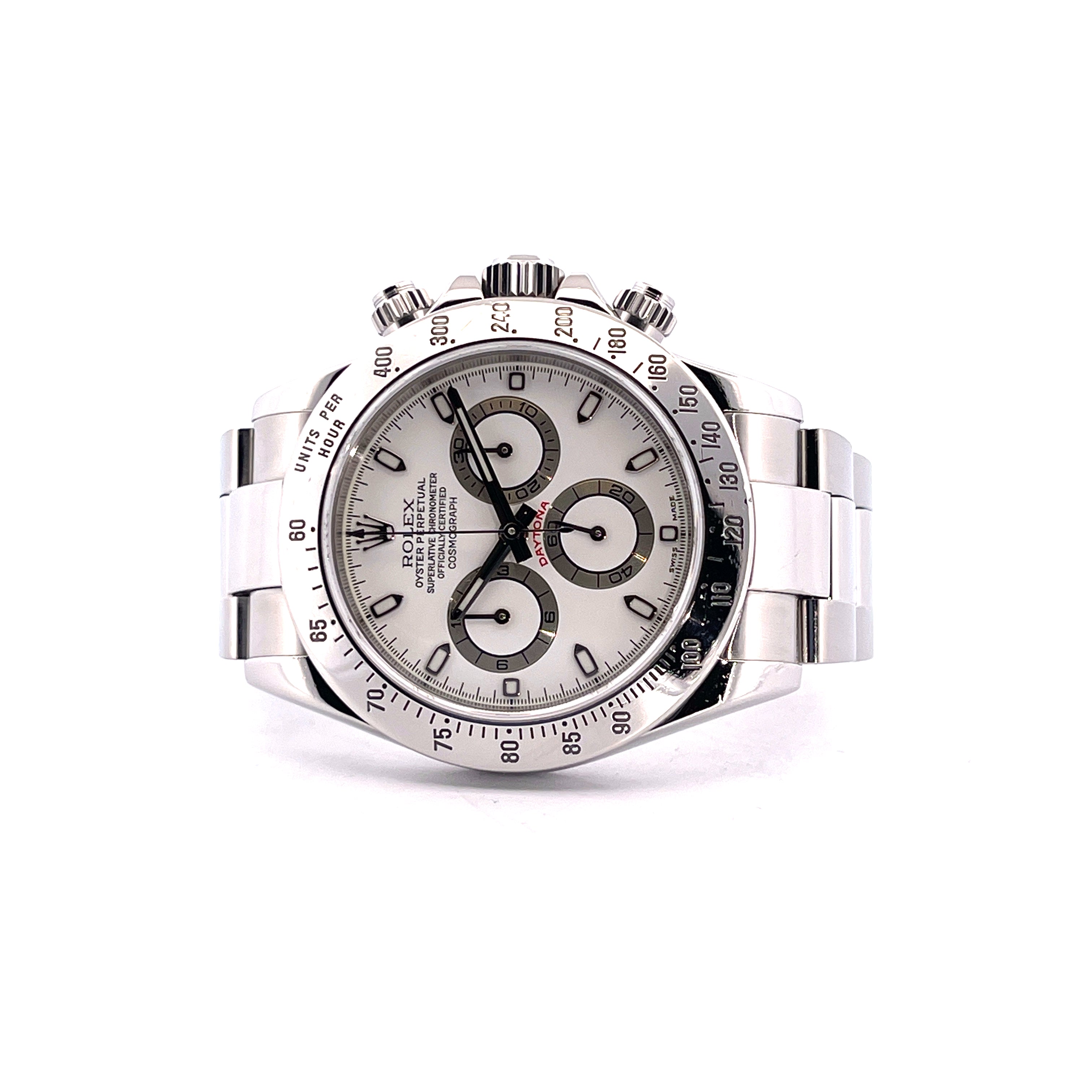 Rolex - Daytona white Dial 116520 / very good Condition / Full Set / LC100 / 2002 - [product_sku]