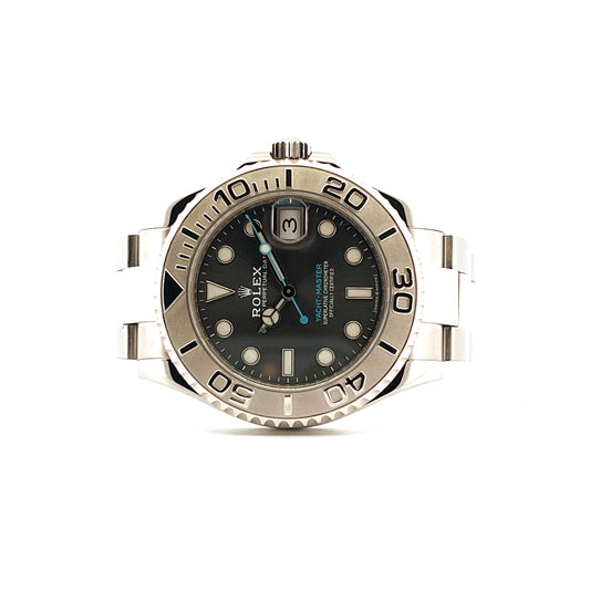 Rolex Yacht-Master 37 Rhodium