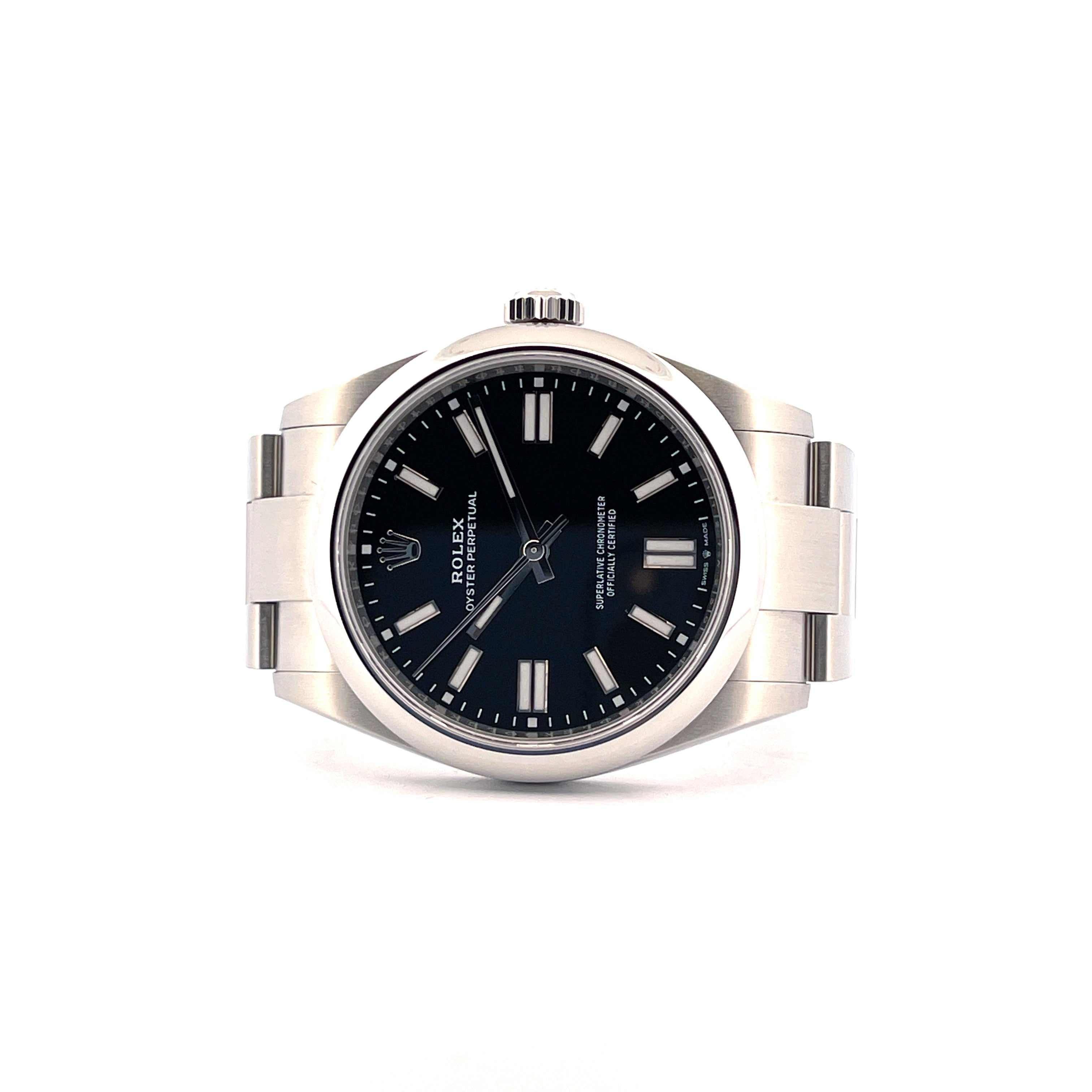 Oyster Perpetual 41 mm / 134300 / Black Dial / All Links / pretty Condt. / Box + Paper + Invoice / Germany LC100 03.2026