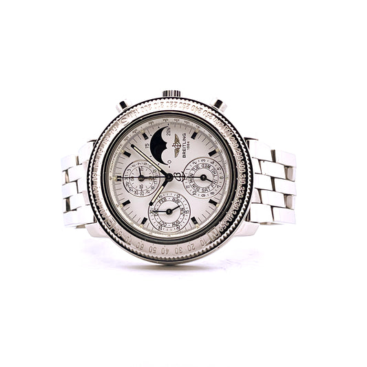 Breitling Astromat Chronograph Moon Phase (1995) / Service 2025 / Full Set