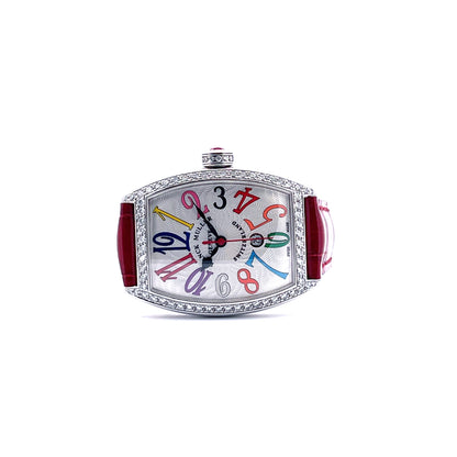Franck Muller - Color Dreams Cintrée Curvex - Color of Dreams 1,13 ct diamonds - Juwelier Spliedt - [product_ Artikelnummer]