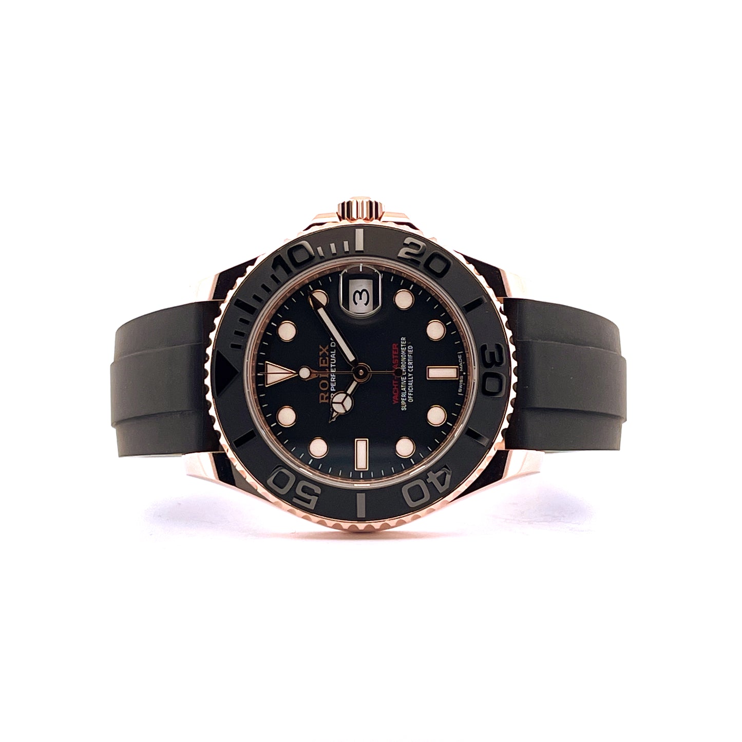Rolex - Rolex Yacht-Master 37 Everose Oysterflex - [product_sku]