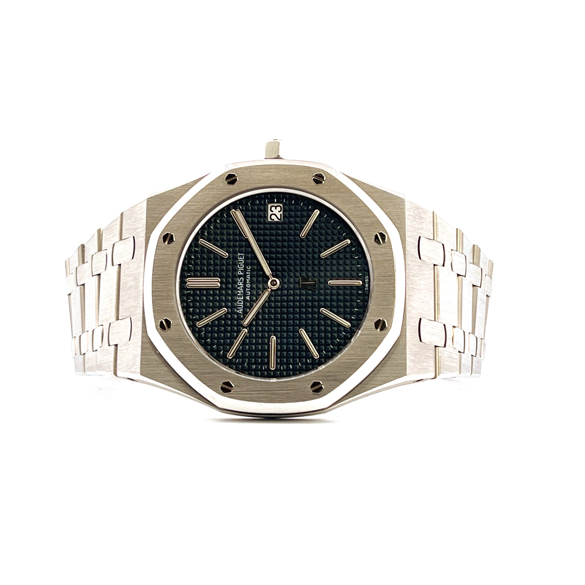 Audemars Piguet - Royal Oak Blue Dial Jumbo A-Serie (1972) - Juwelier Spliedt