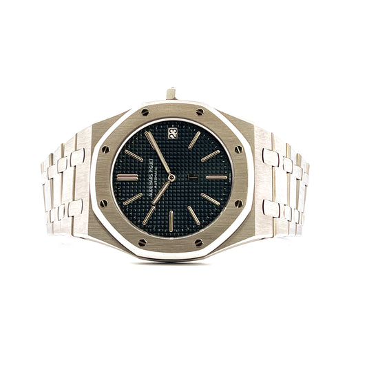 Audemars Piguet - Royal Oak Blue Dial Jumbo A-Serie (1972) - Juwelier Spliedt