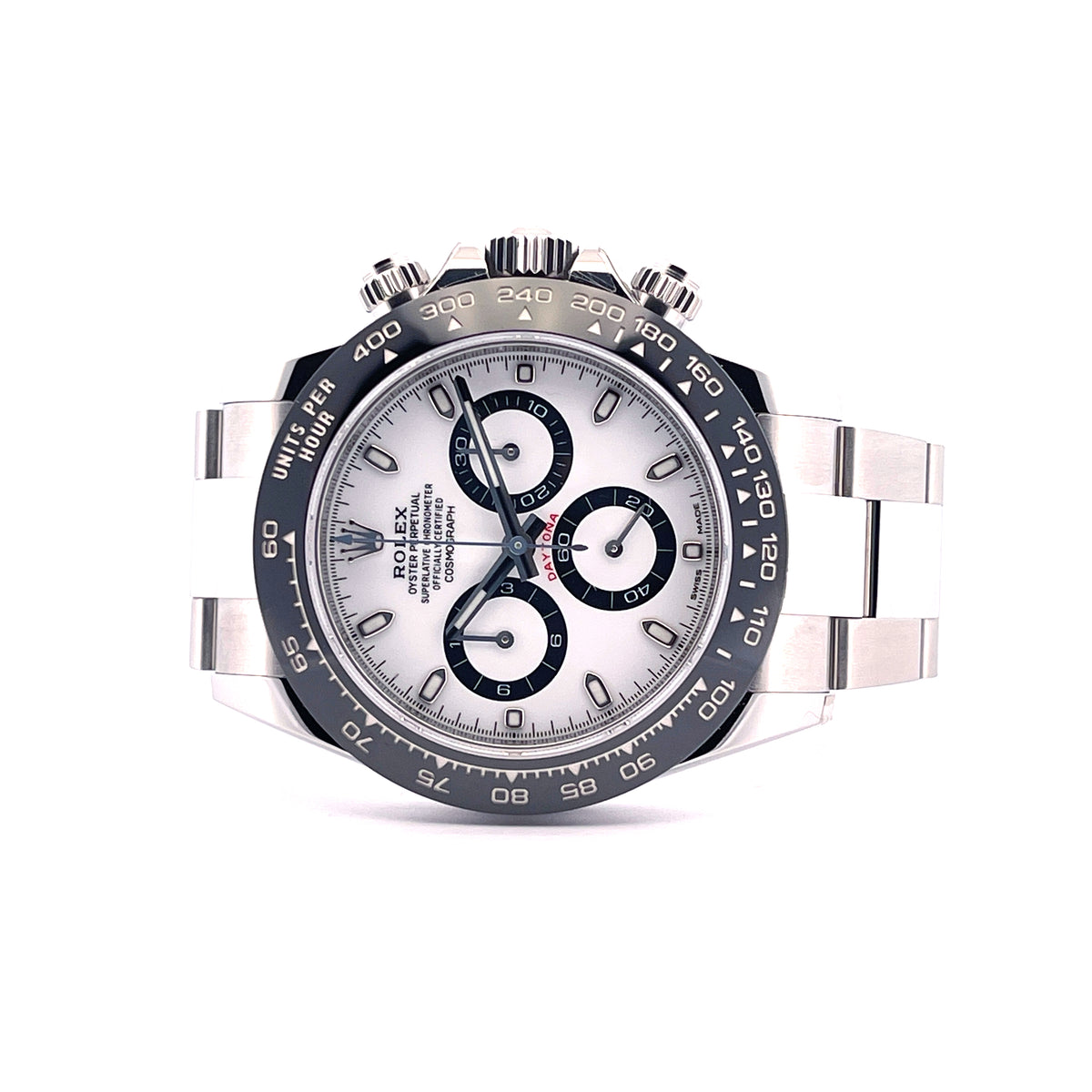 Daytona White Dial 116500LN / 12 Links / LIKE NEW / Box and paper / 2022