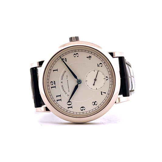 A. Lange & Söhne 1815 Whitegold 40 mm (2013/New Strap)
