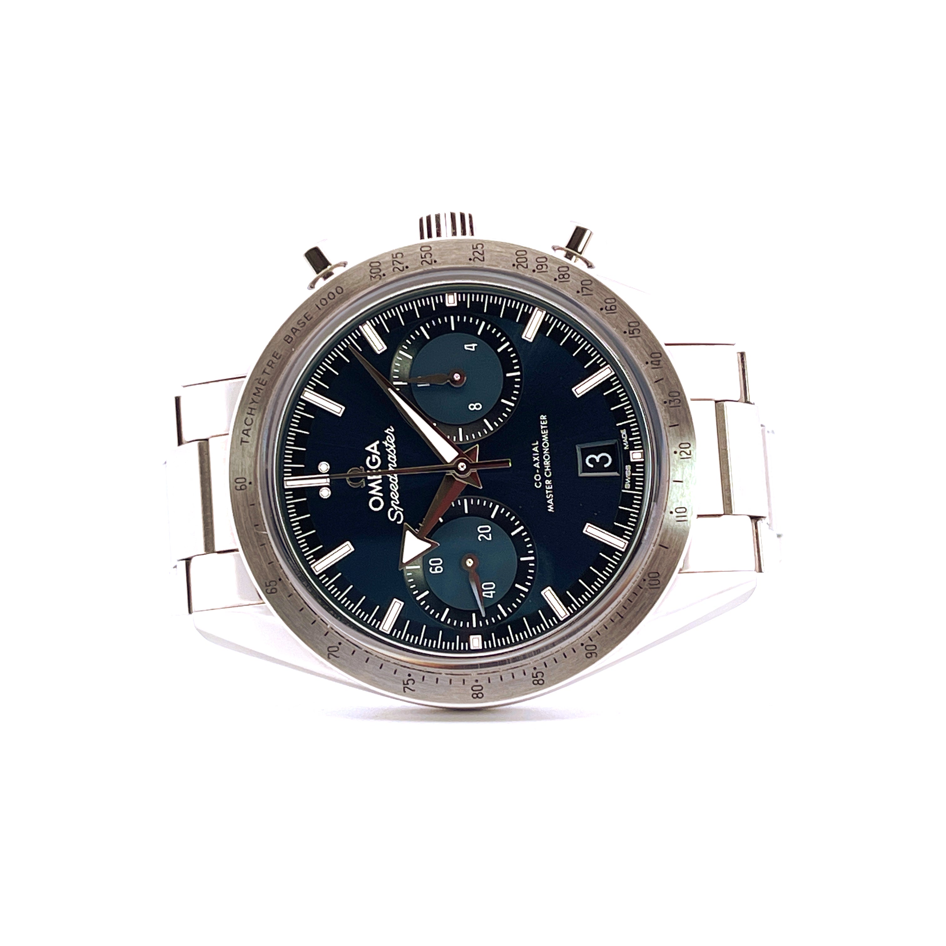 Omega - Omega Speedmaster '57 Blue Dial - Juwelier Spliedt