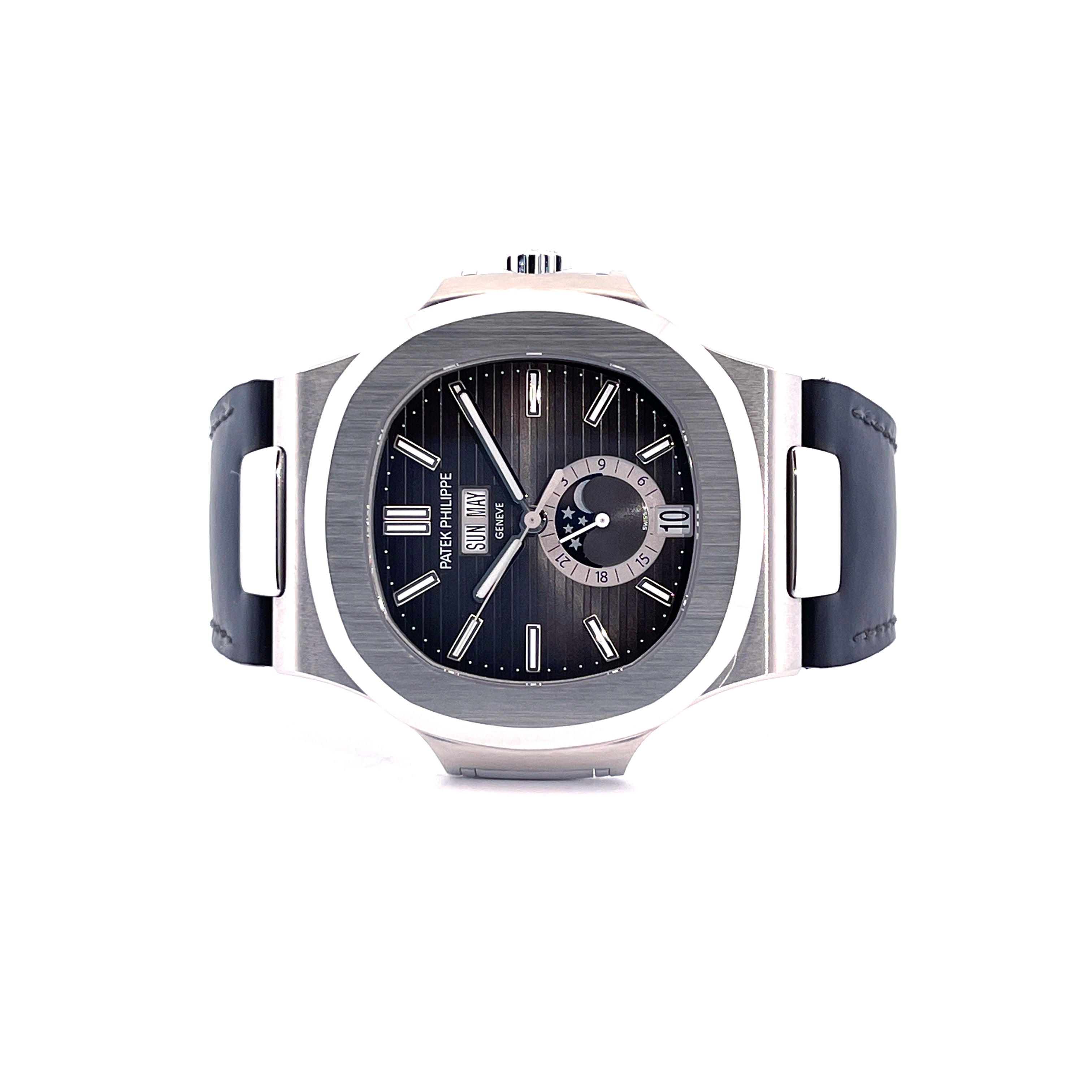 Patek Philippe - Nautilus Annual Calendar 5726A-001 / premium Condition / Full Set / second Strap / Germany / 2025 - [product_sku]