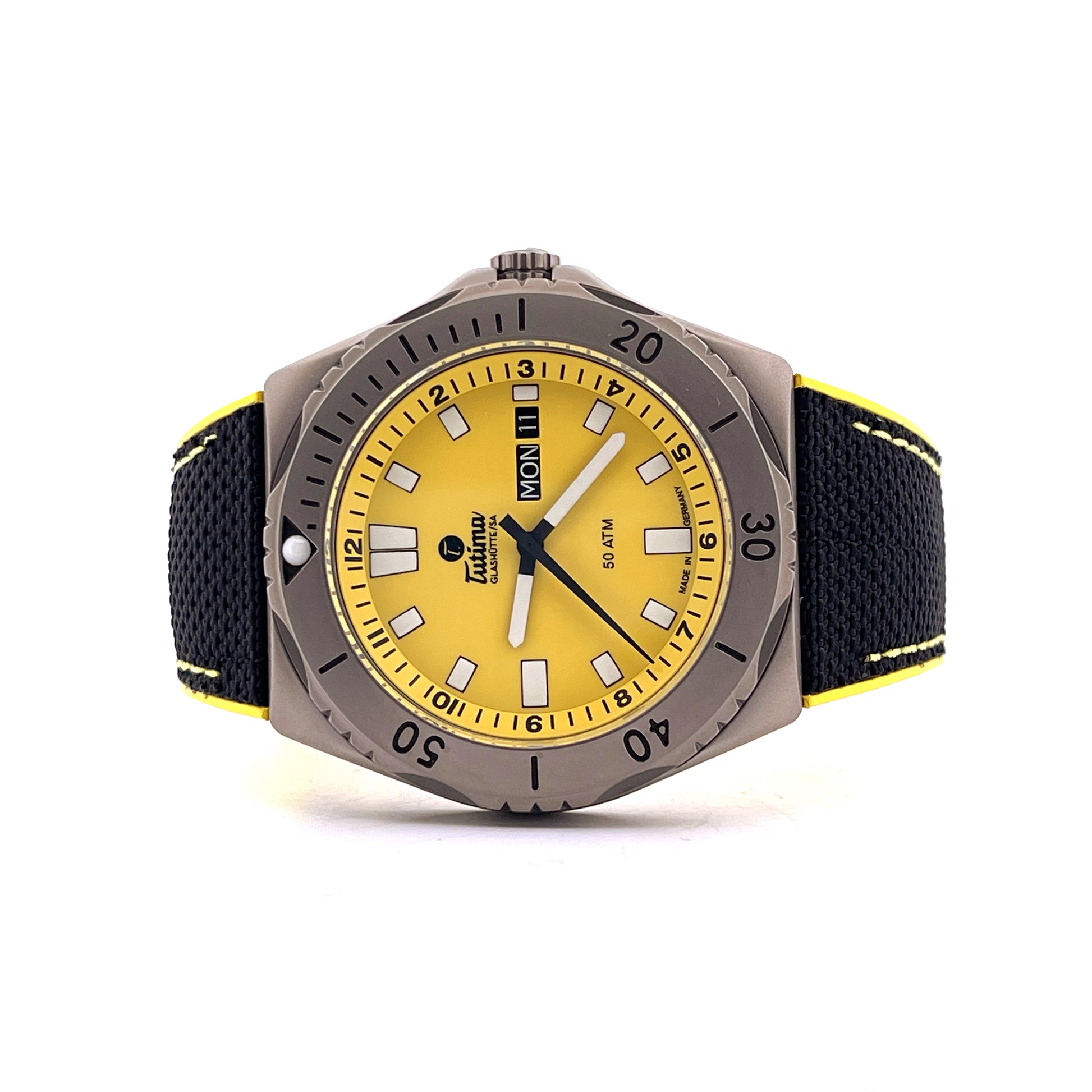 Tutima - Tutima M2 Seven Seas Yellow - Juwelier Spliedt