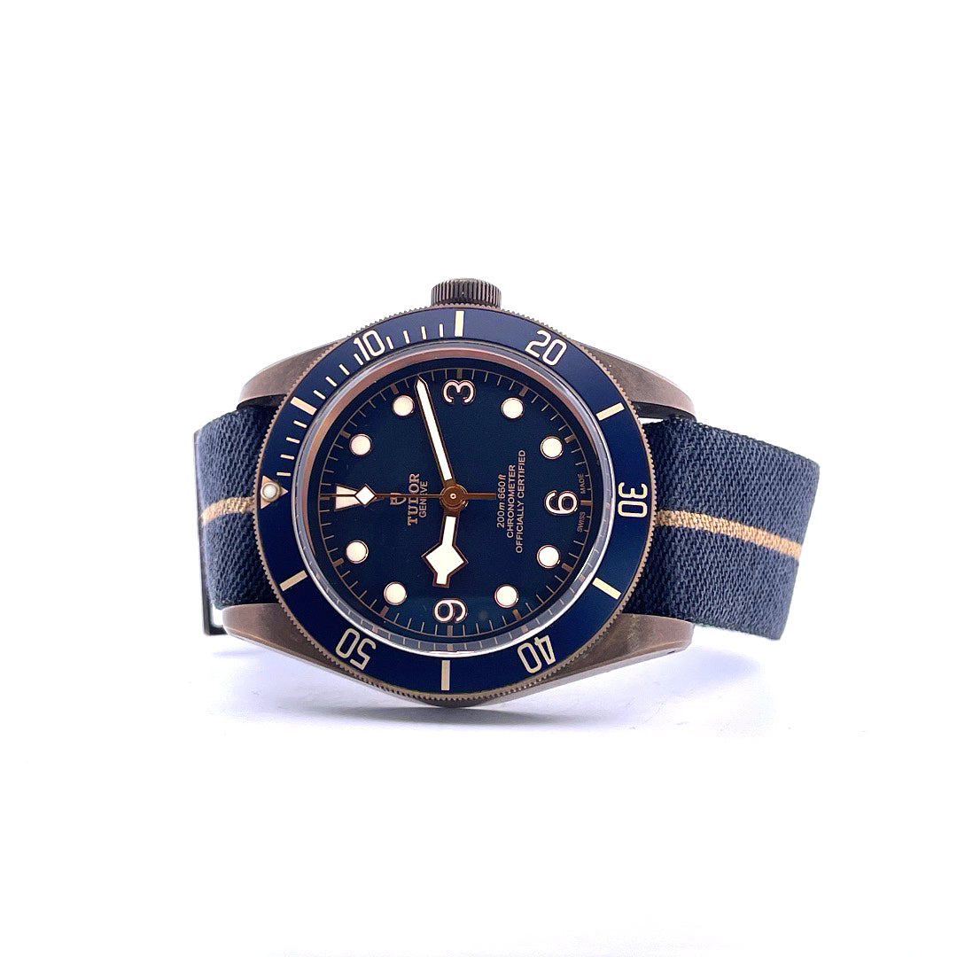 Tudor - Black Bay Bucherer Blue Bronze (2 Straps) - Juwelier Spliedt - [product_ Artikelnummer]