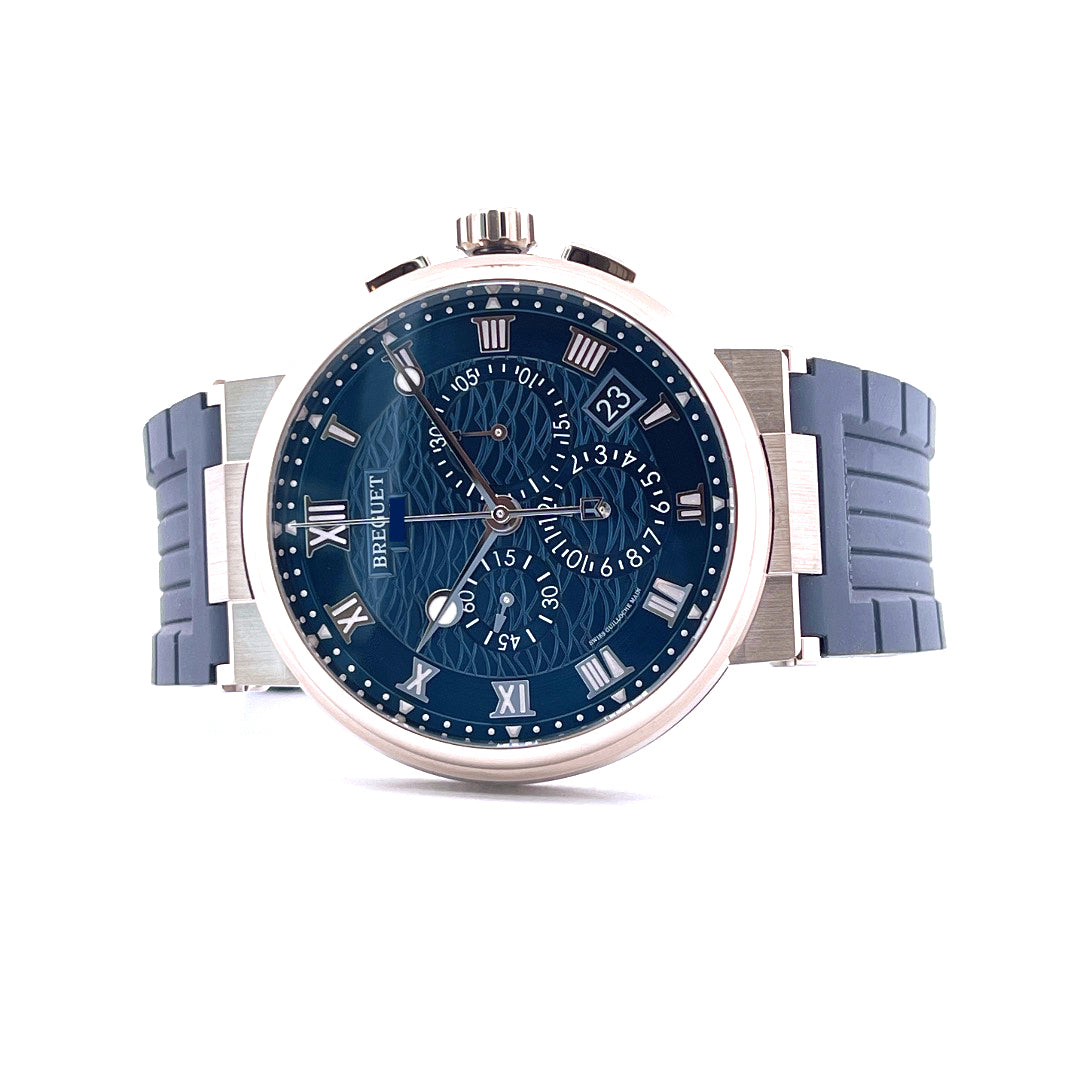 Breguet - Marine Chronograph 18ct weißgold - Juwelier Spliedt - [product_ Artikelnummer]