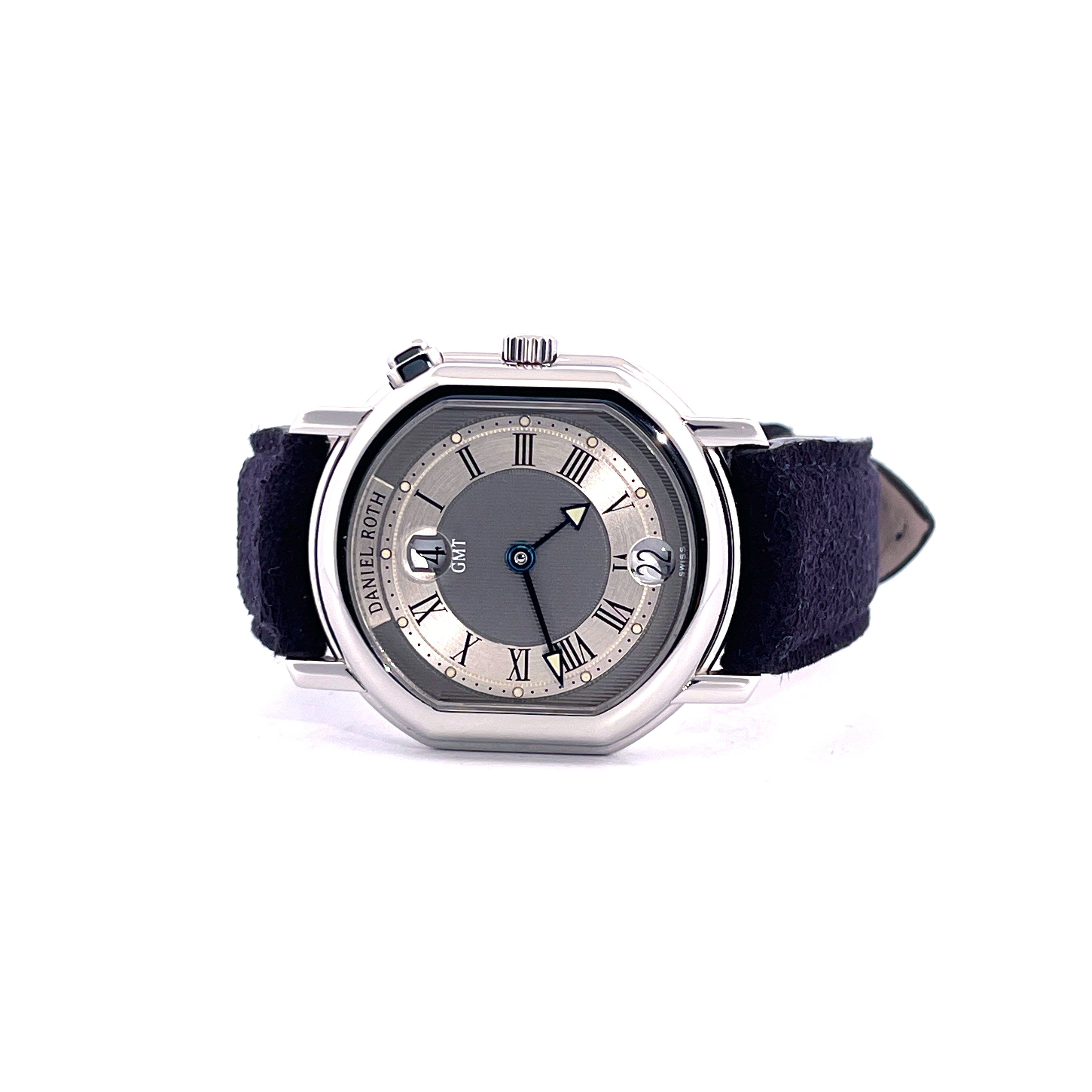 Daniel Roth - GMT Steel Automatic / Service 2026 / very good Condition / Folding Clasp / 2 years Warranty - [product_sku]