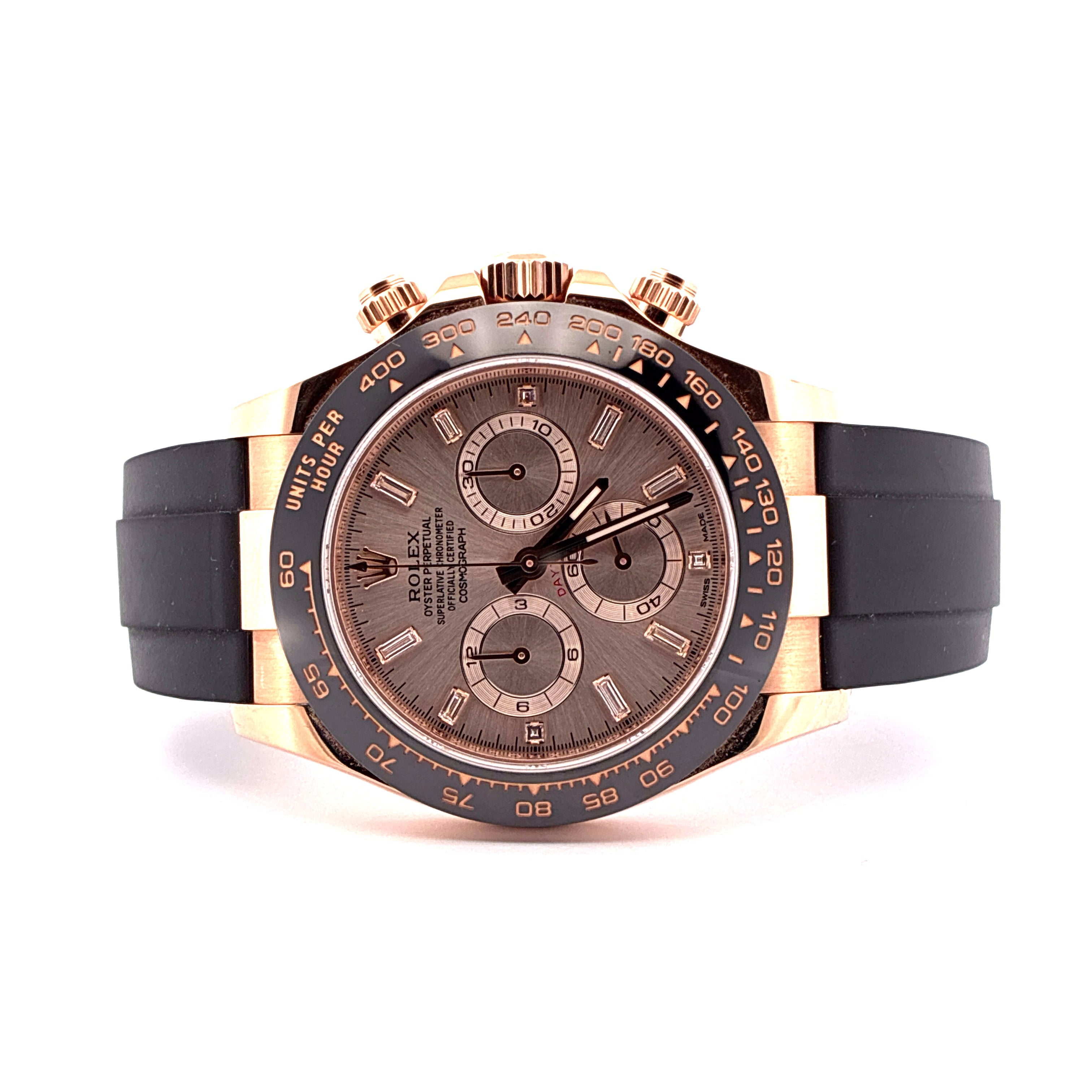 Daytona / Oysterflex / Roségold / Baguette Dial / Full-Set / 2022