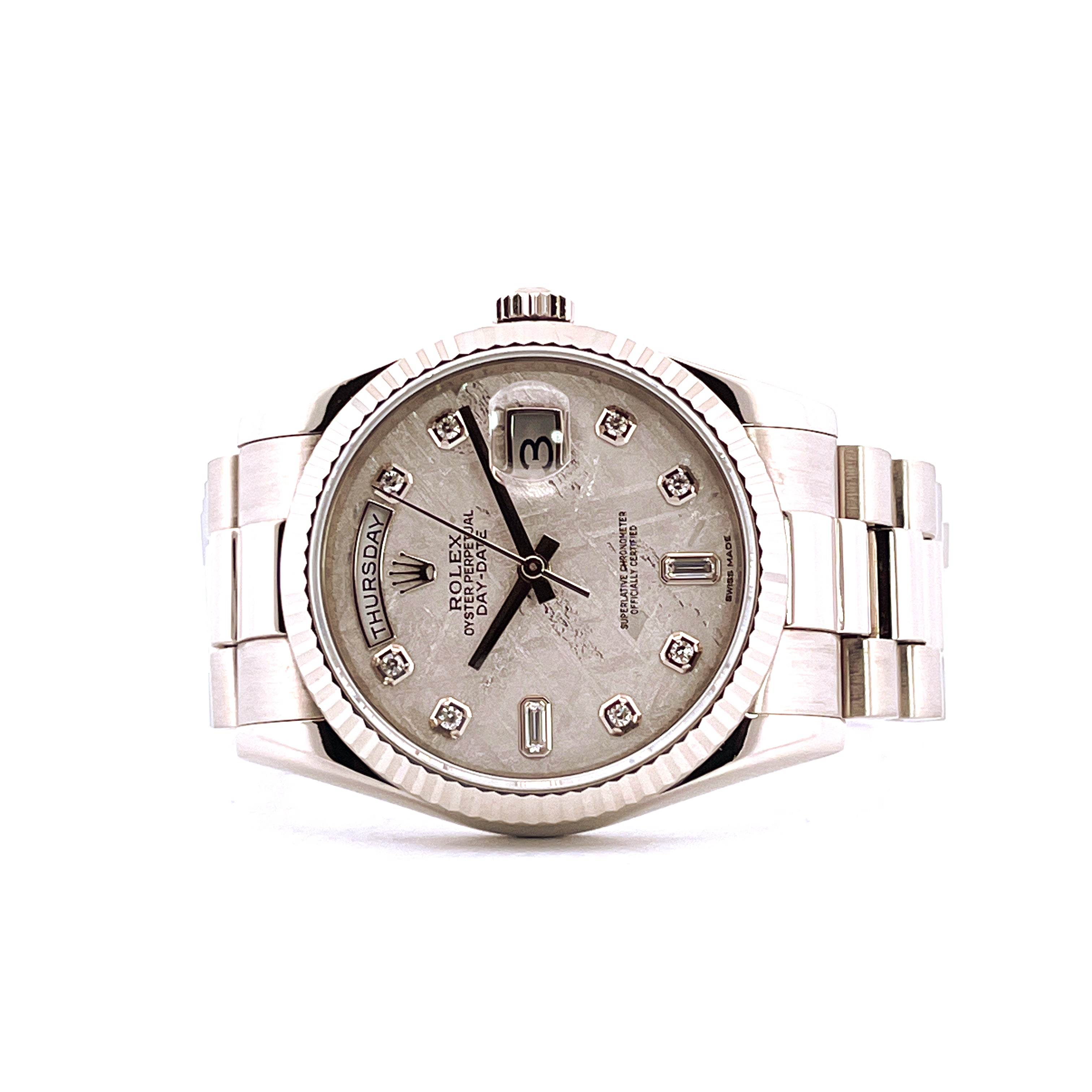 Rolex - Rolex Day-Date 36 Meteorit Whitegold (2017) - [product_sku]