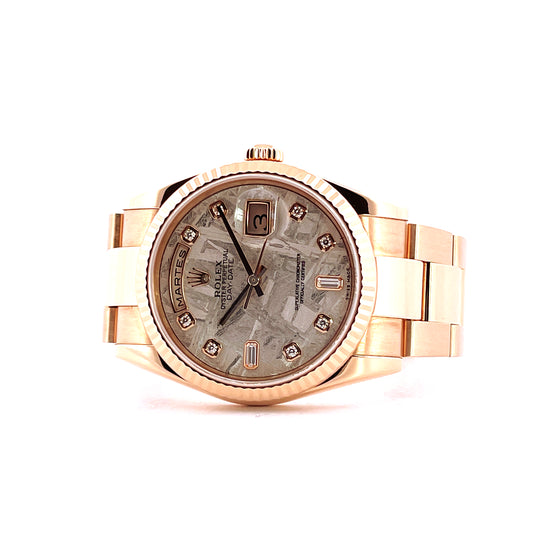 Rolex - Rolex Day-Date 36 Meteorit Roségold (2001)  / Service 2023 - [product_sku]