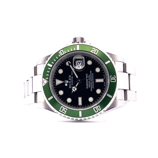Submariner Date "Kermit" Flat4 / Full Set / LC100 -2004-