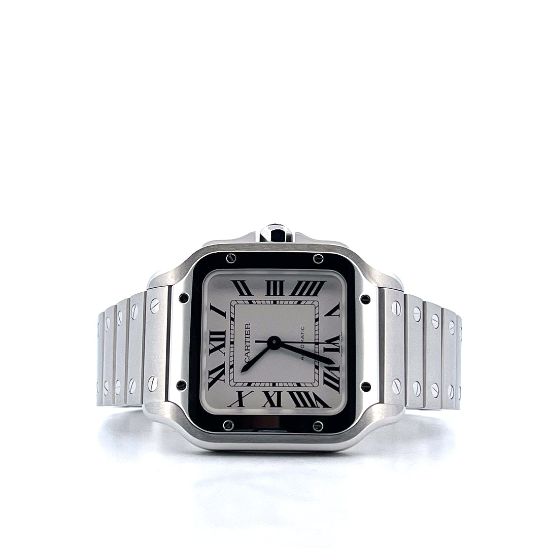 Santos de Cartier / full set / very good condition / 2024