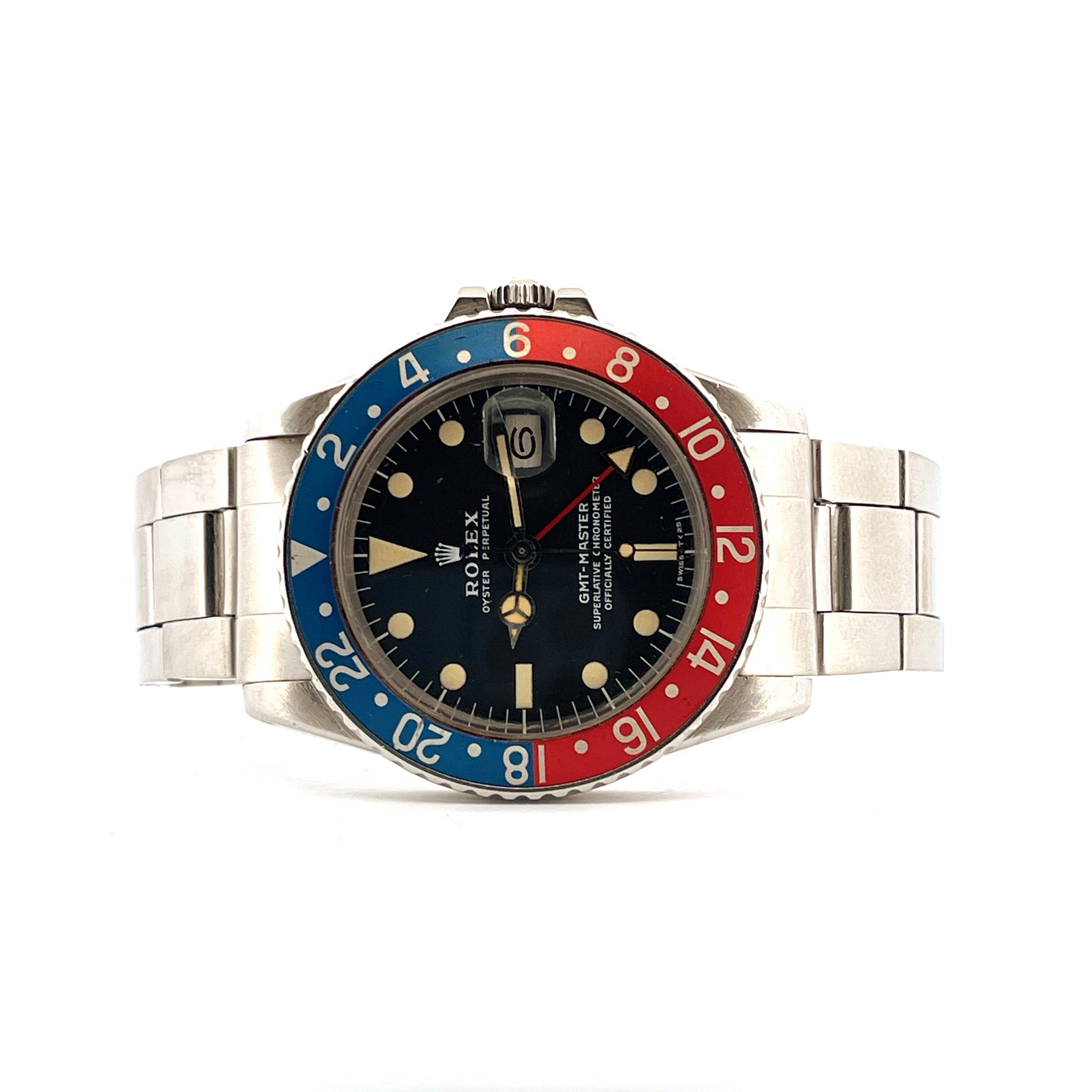 Rolex - Rolex GMT-Master Pepsi (1975) Ref. 1675 / Premium Set / Service 2022 - Juwelier Spliedt