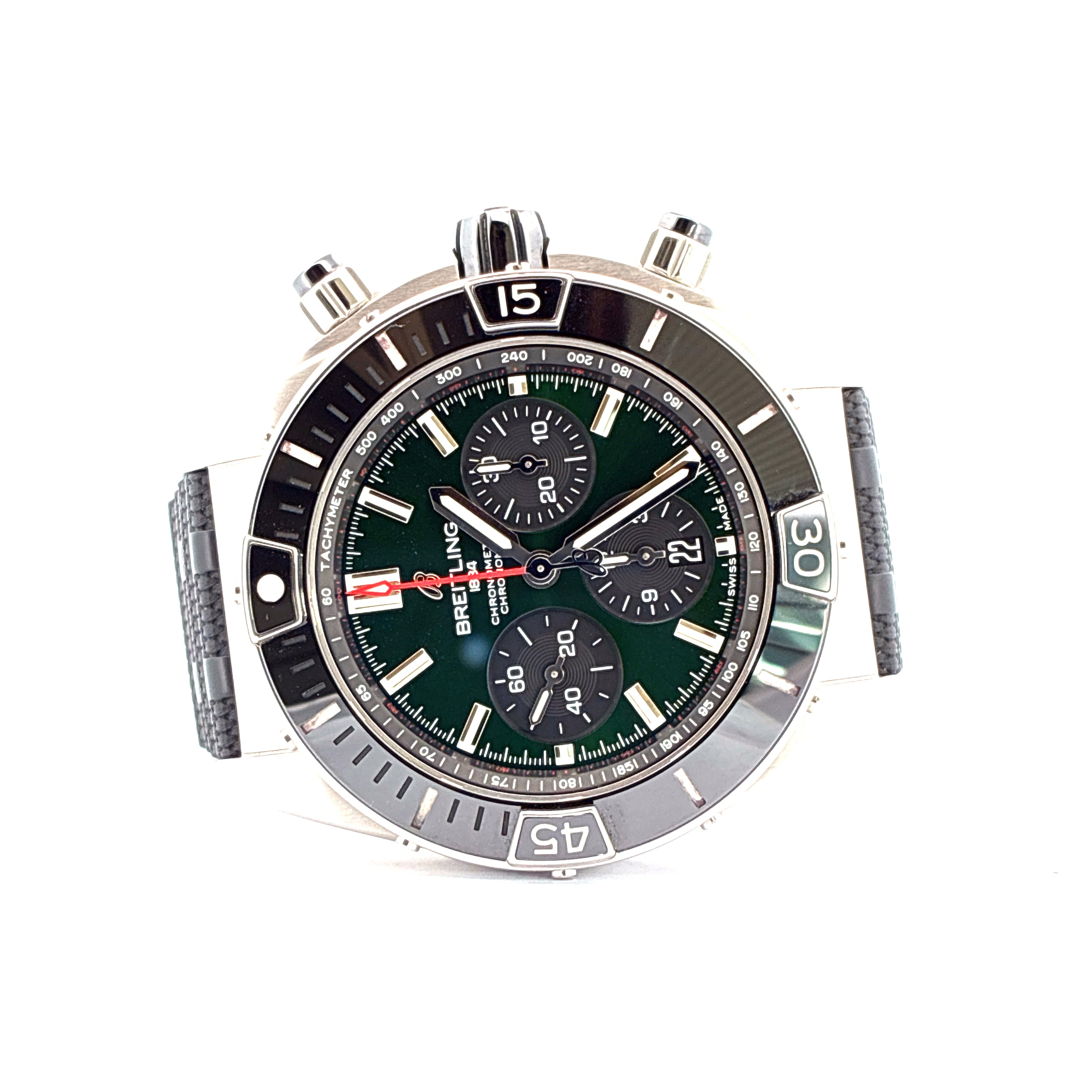 Super Chronomat  B01 44 / Rubber Strap / good condt. / Box & Papers / 2020