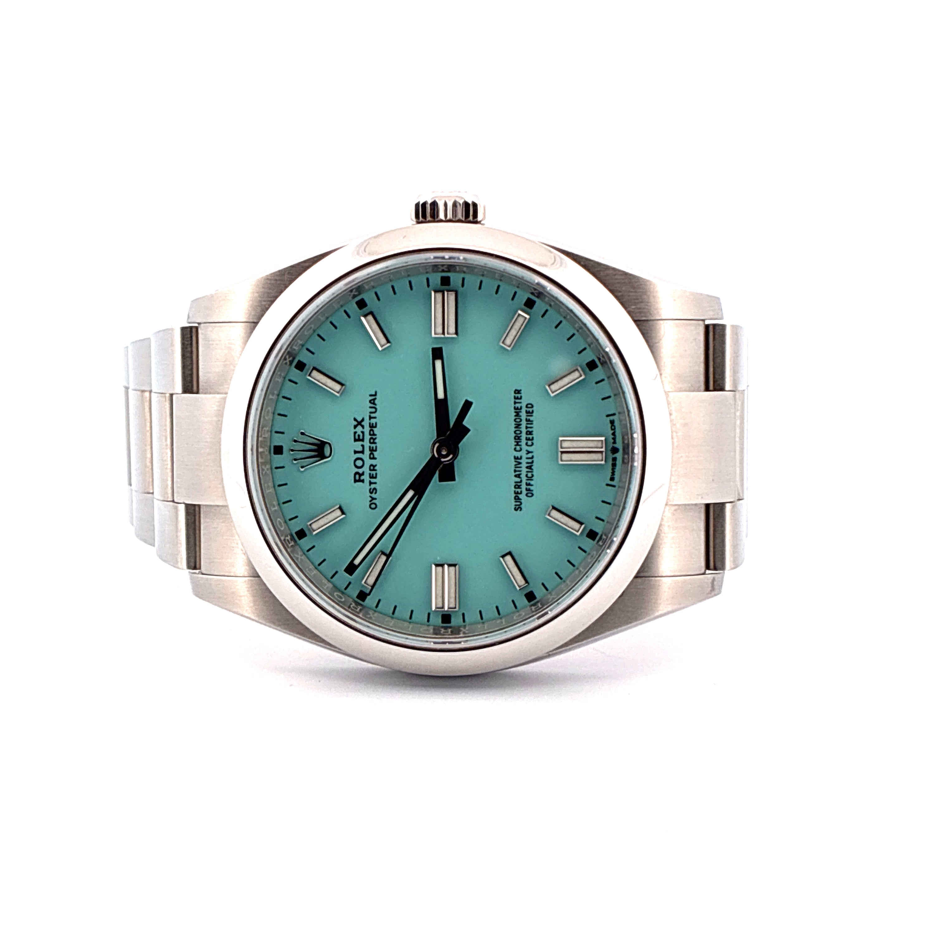 Oyster Perpetual 36 Tiffany Dial / Box & Papers / 2023