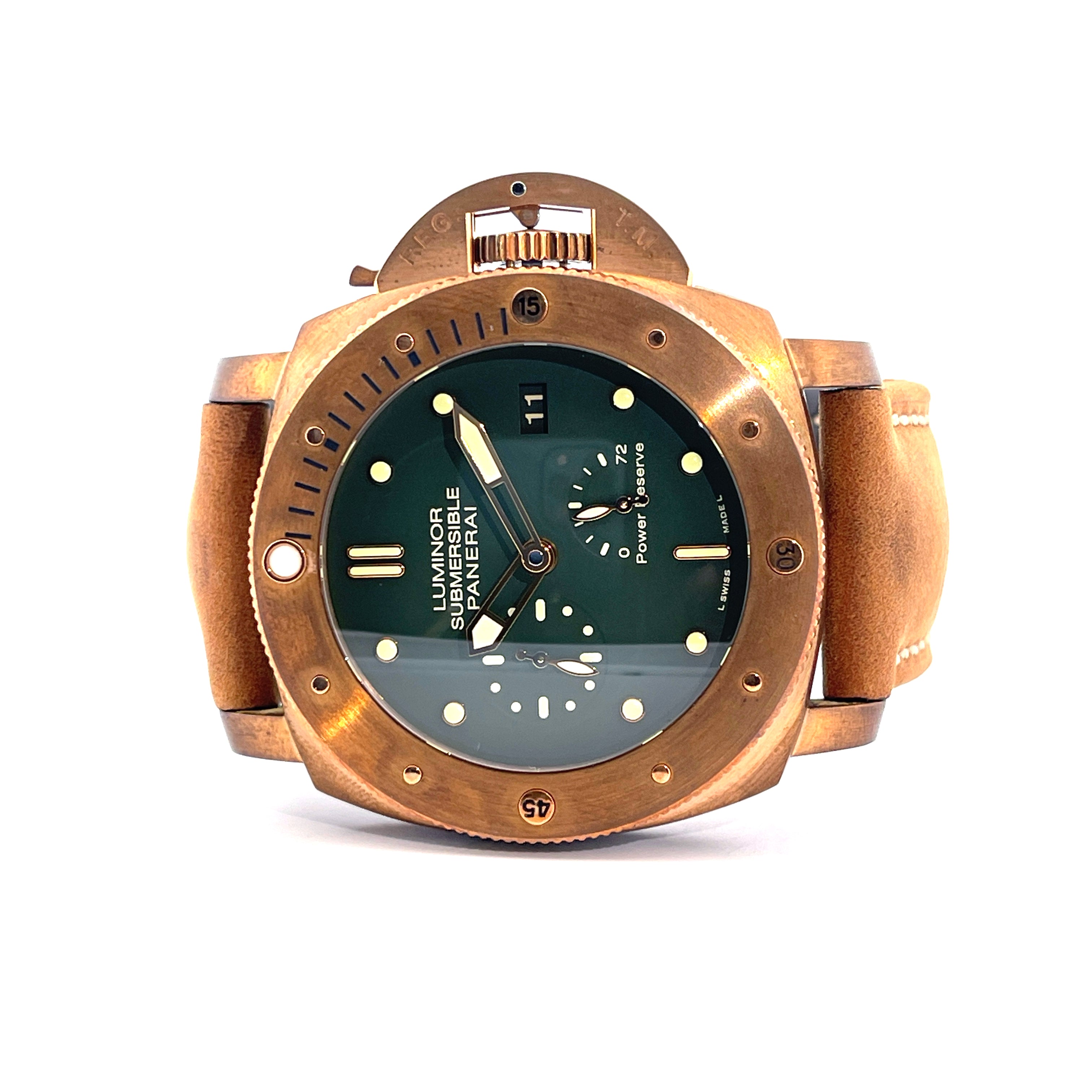Luminor Submersible PAM00507 LIMITED EDITION 1 of 1000 / Extra-Strap / Safe Watch / 2014