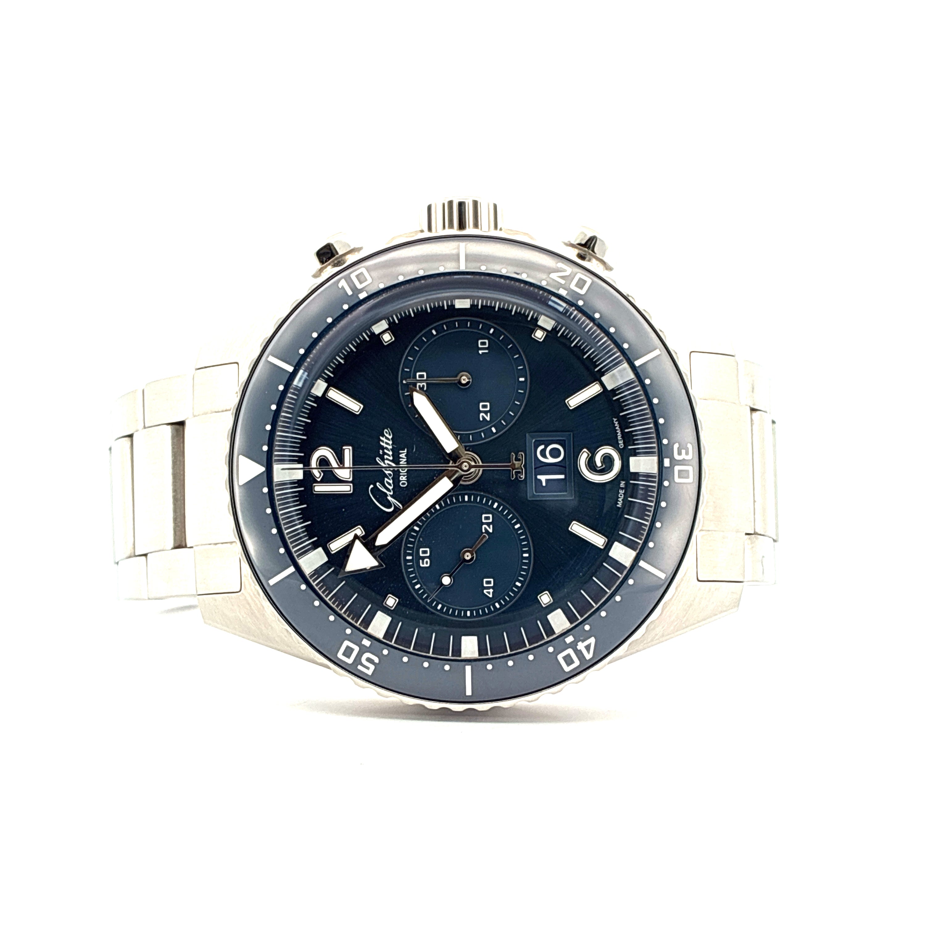 SeaQ / Stainless Steel Strap / Chronograph / very good condt. / Full-Set / 2023