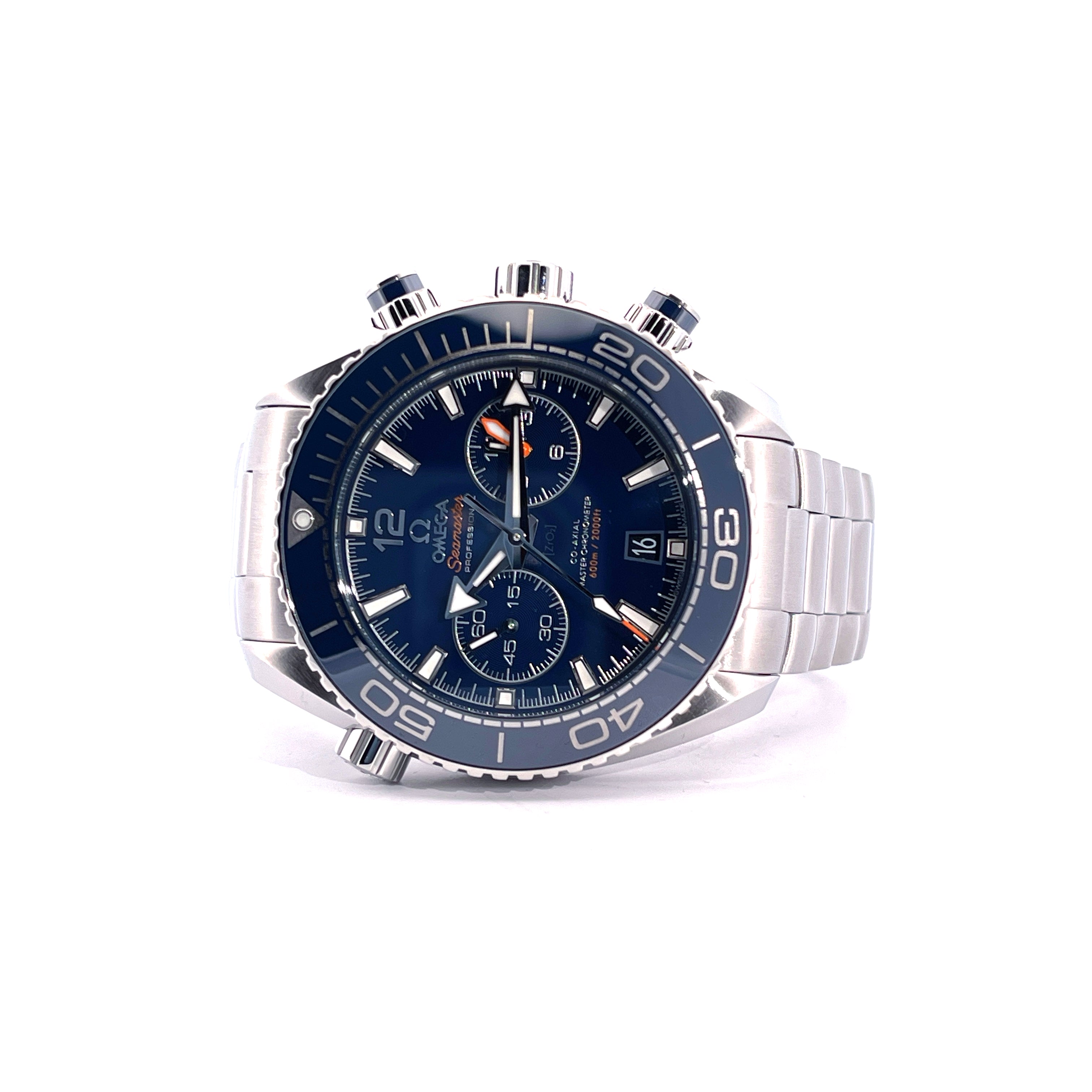 Omega - Seamaster Planet Ocean Chronograph 45,5 Blue / UNWORN / Sticker / Full Set / 2026 - [product_sku]