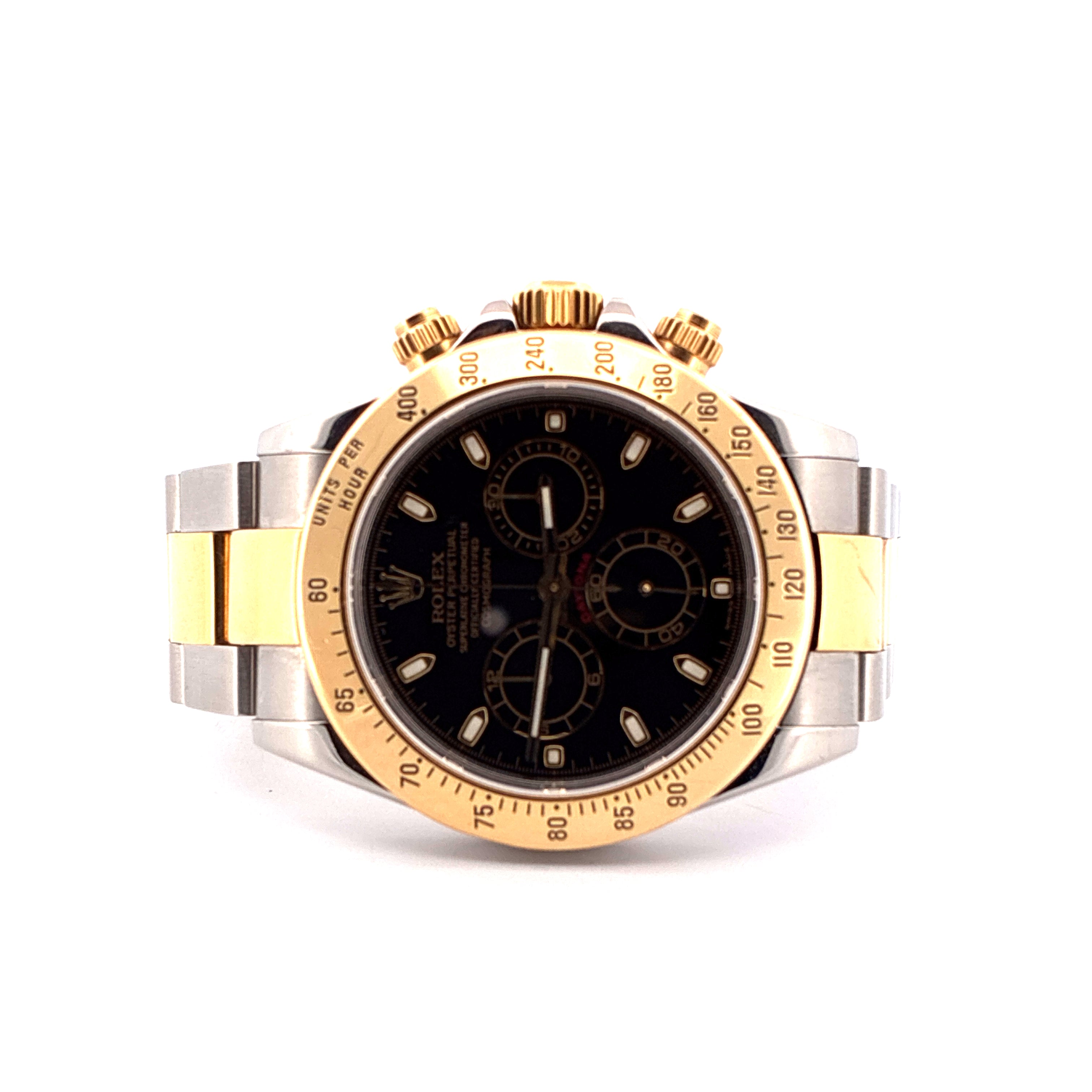 Daytona Bicolor / Black dial / 2000